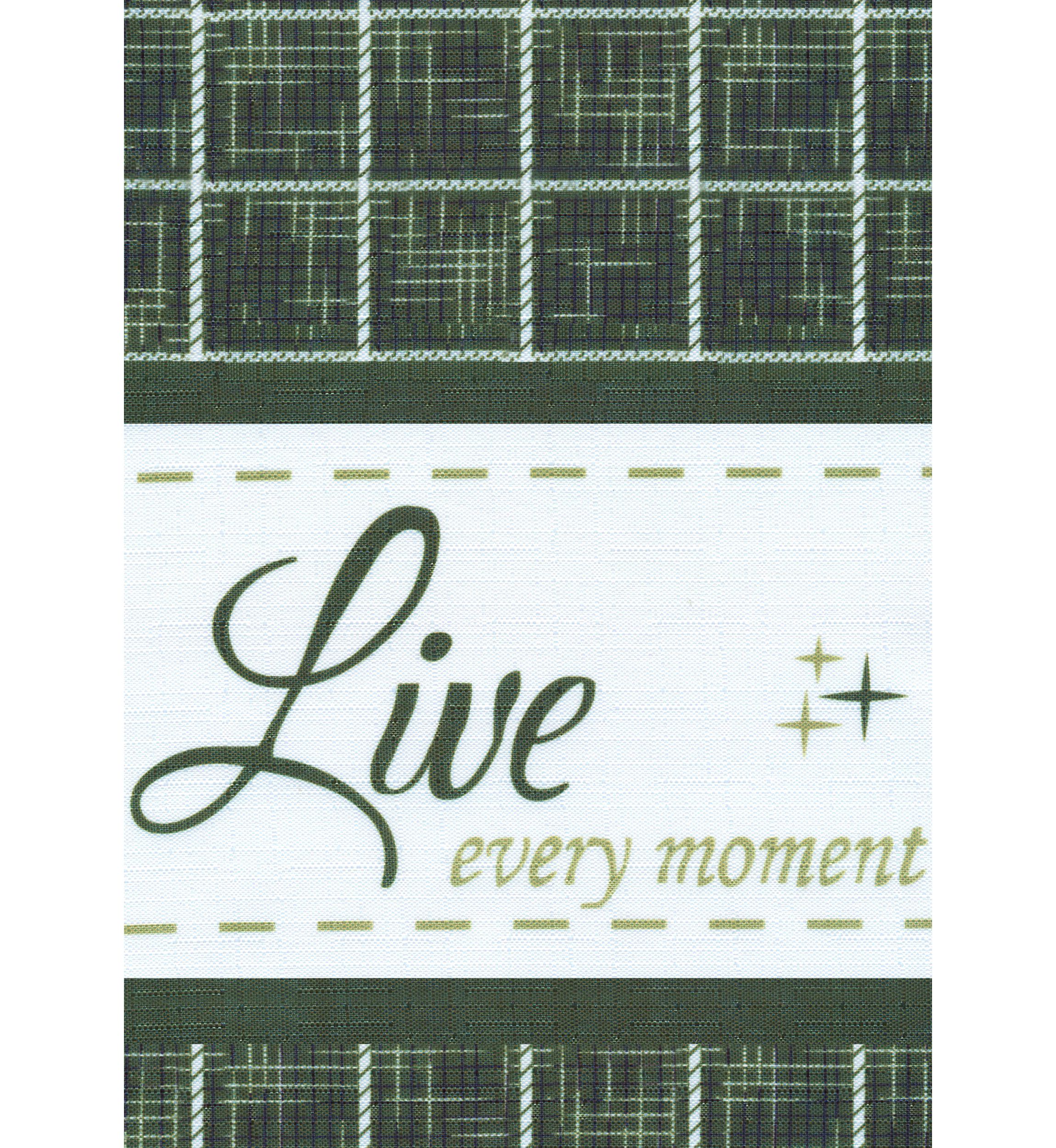 Live, Love, Laugh Window Curtain Tier Pair and Valance