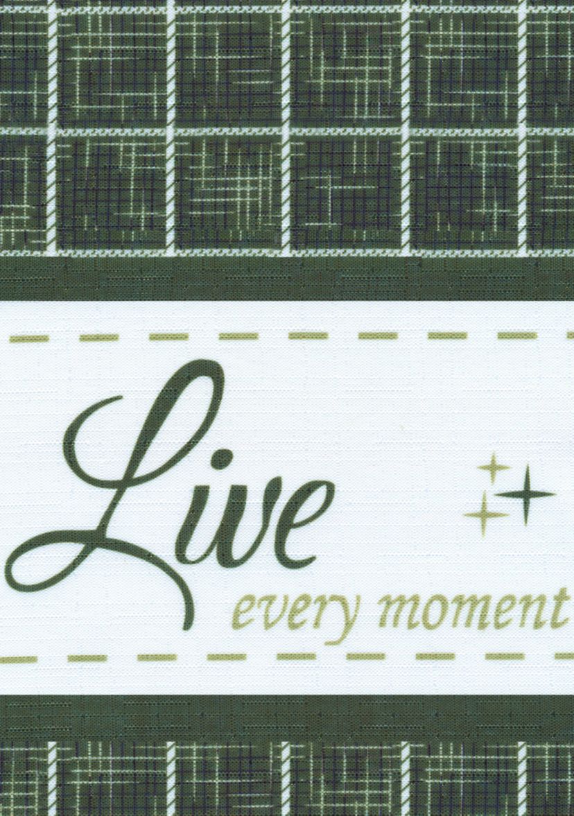 Live, Love, Laugh Window Curtain Tier Pair and Valance