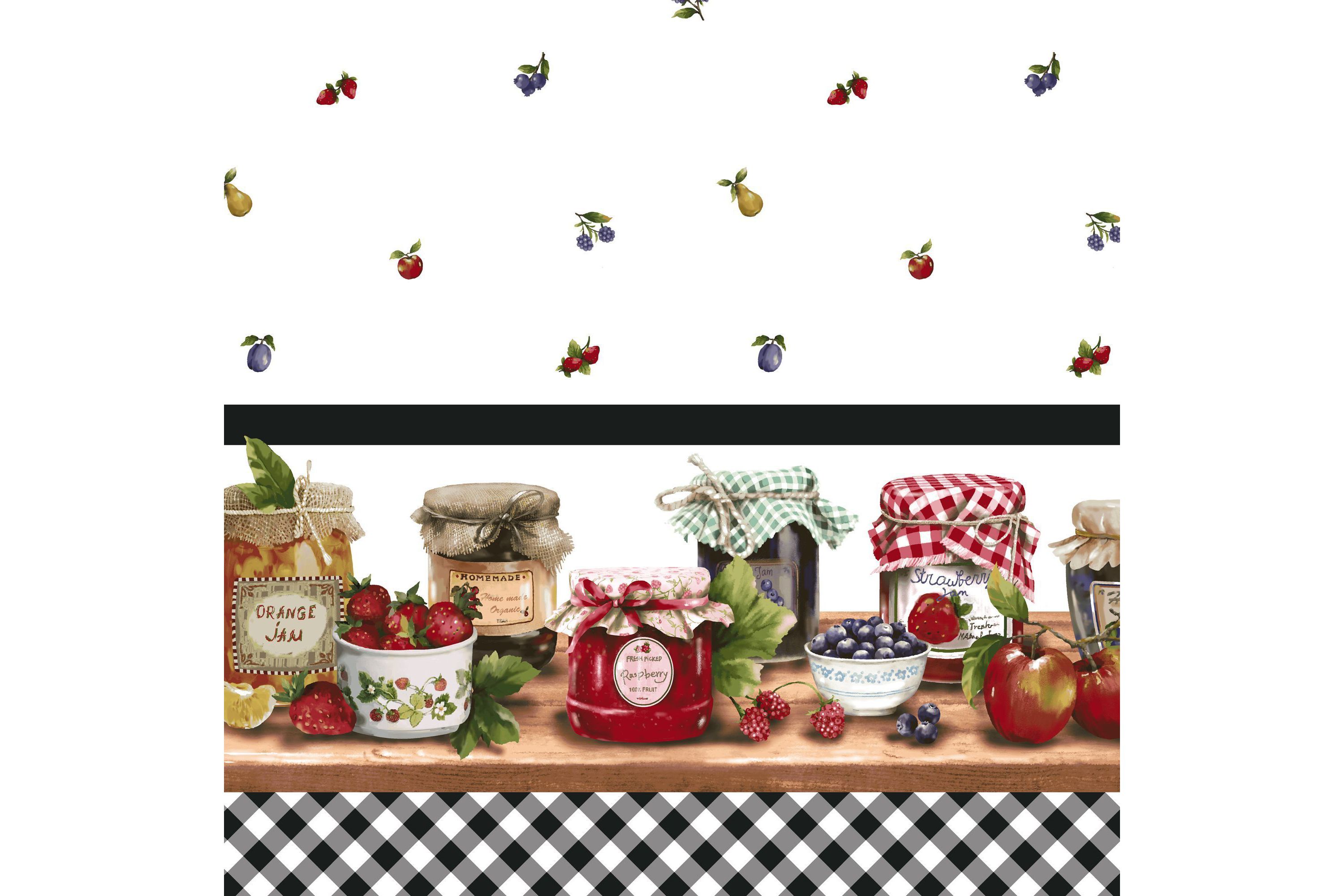 Mason Jars Window Curtain Set