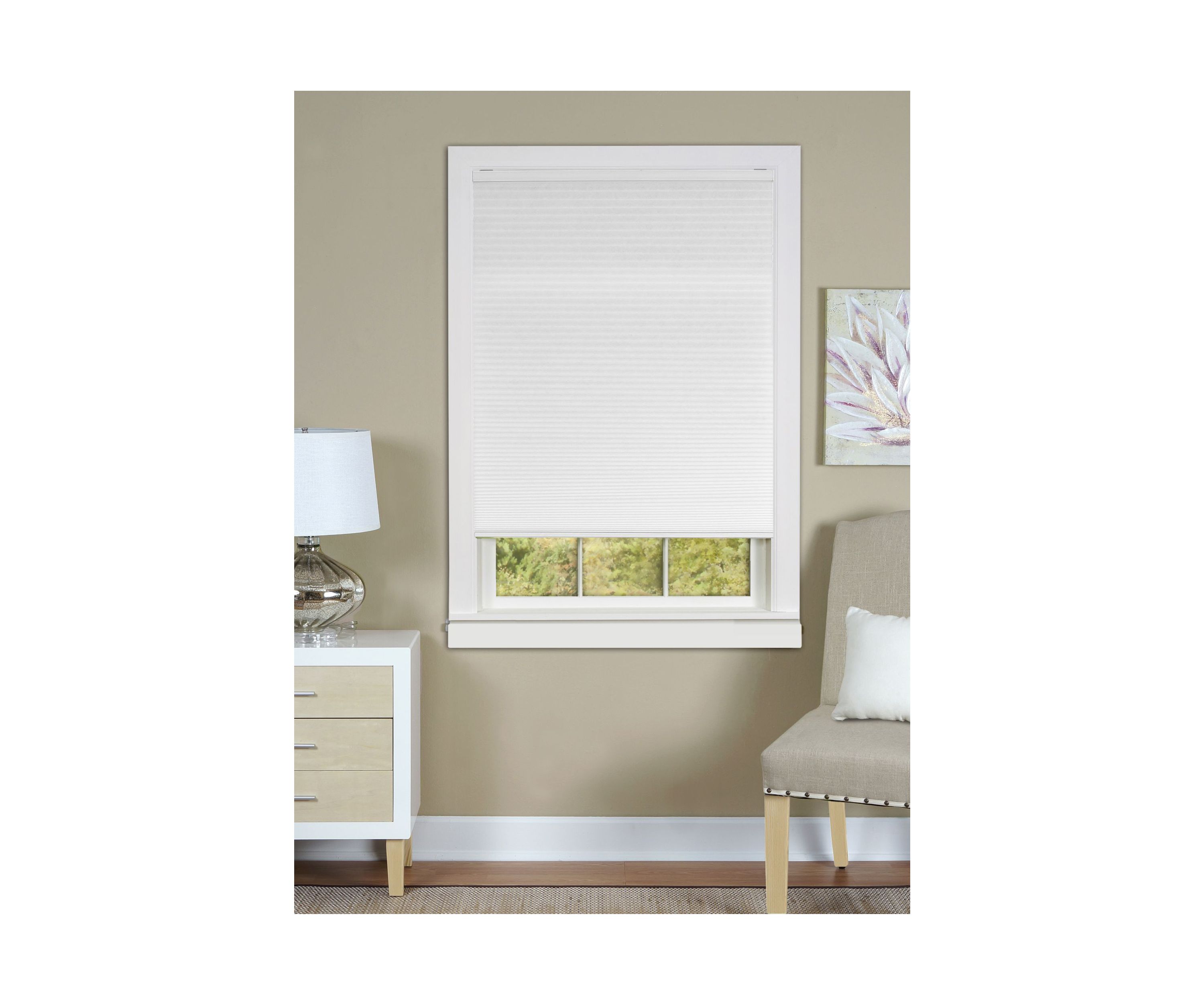 Cordless Honeycomb Cellular Pleated Shade