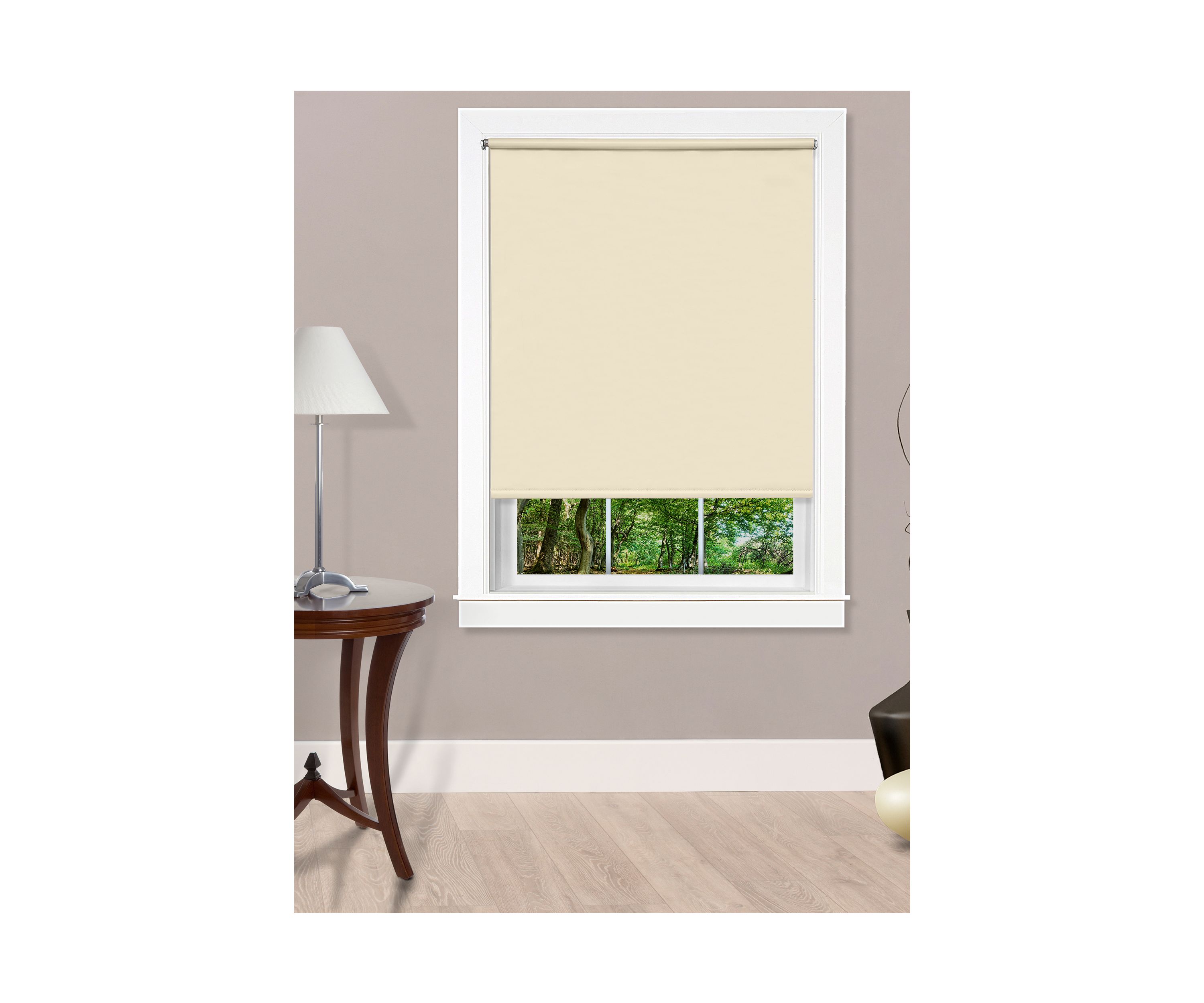 Cords Free Tear Down Room Darkening Window Shade
