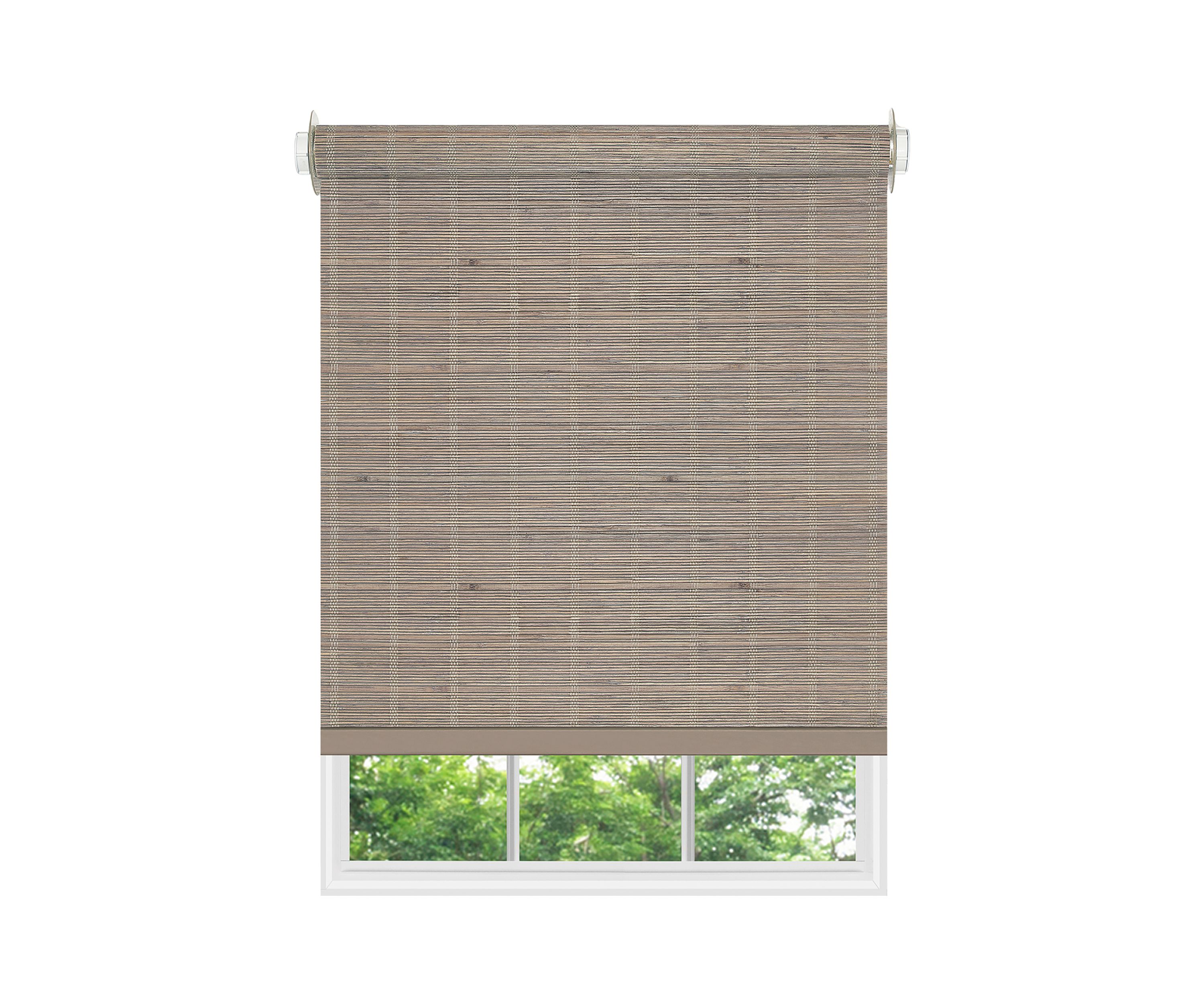 Cordless Bamboo Roller Shades
