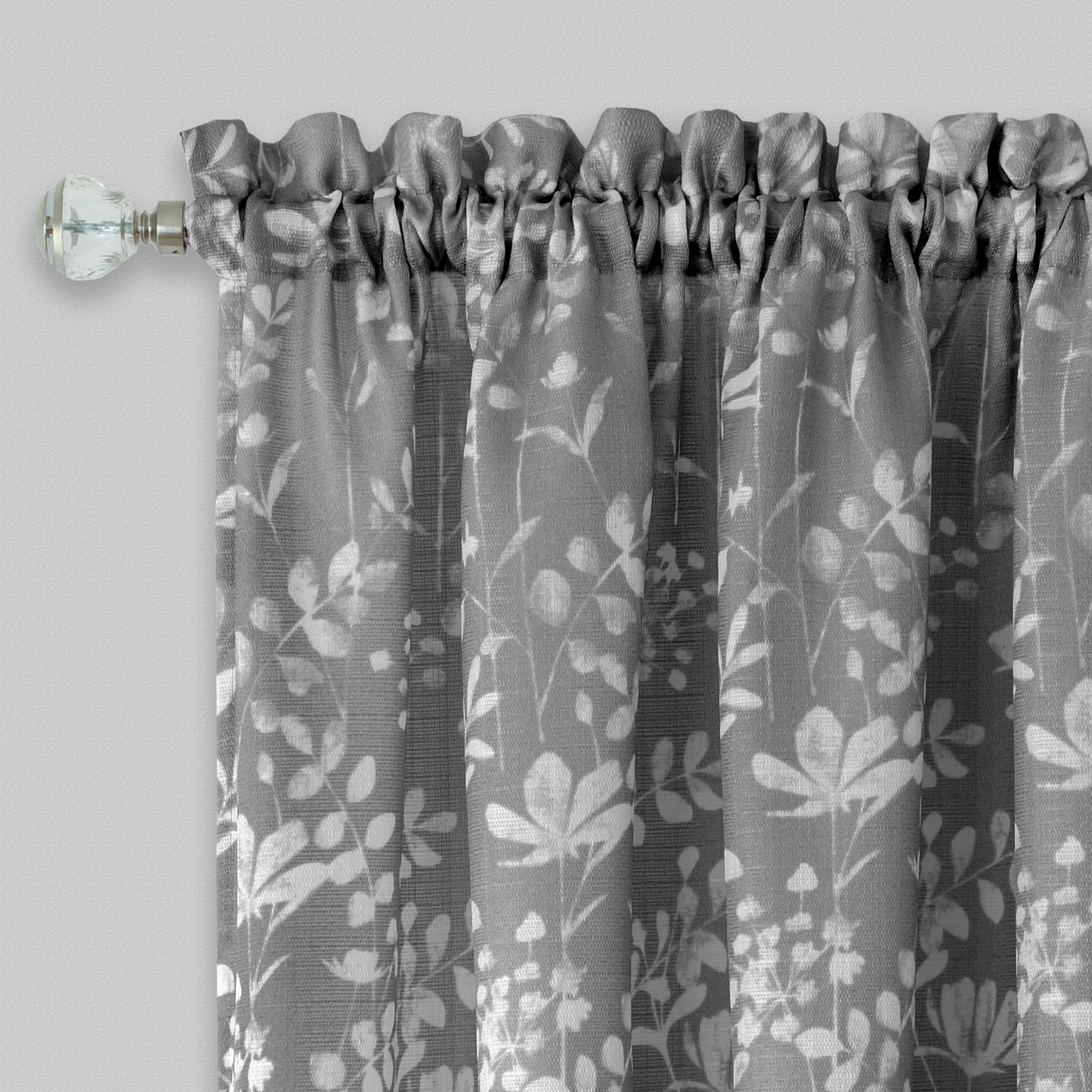 Charlotte Rod Pocket Window Curtain Panel