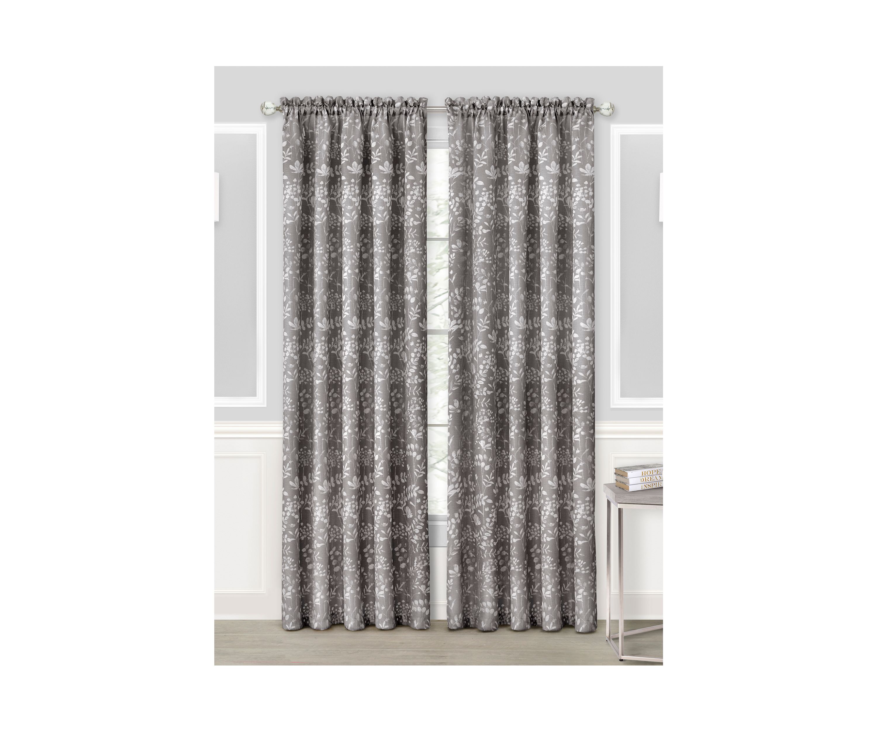 Charlotte Rod Pocket Window Curtain Panel