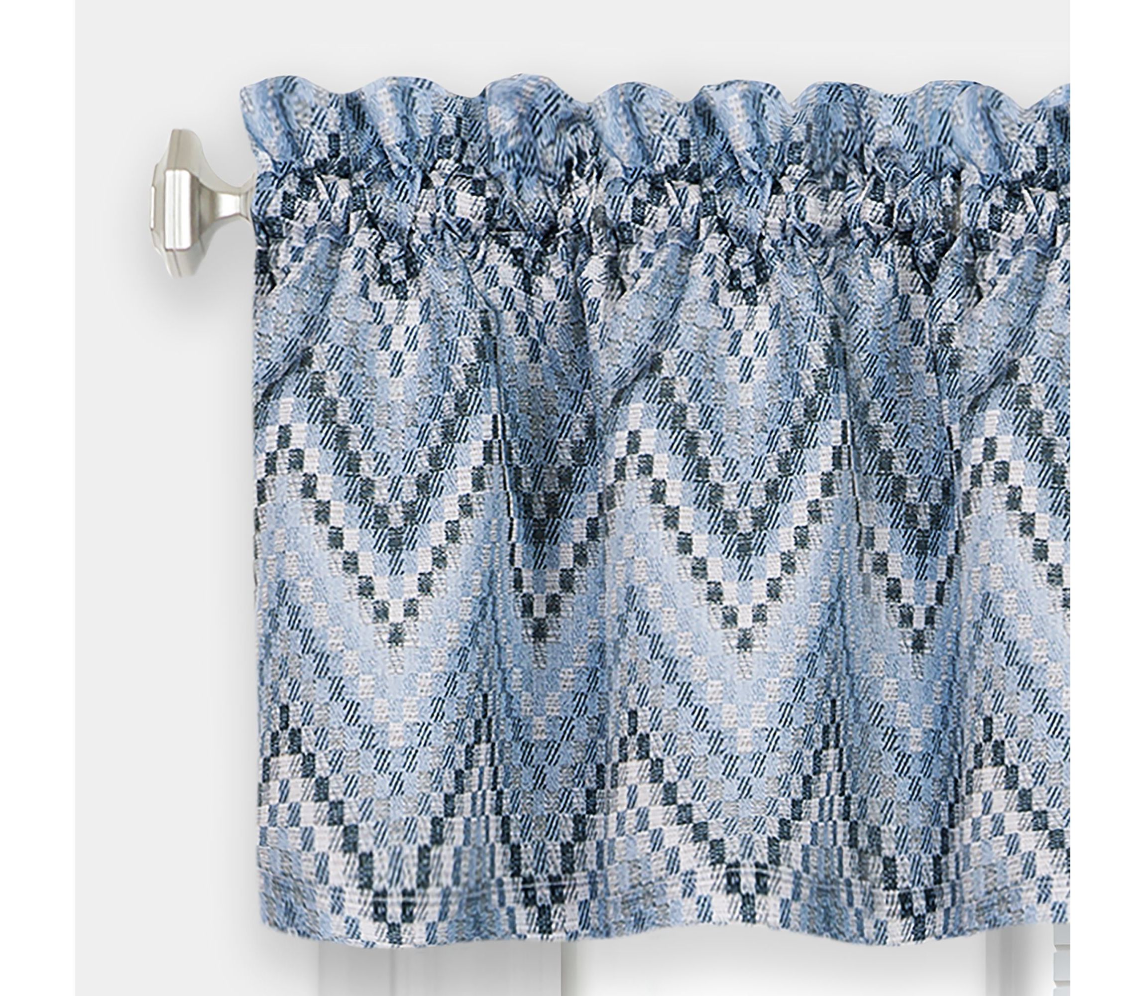 Avery Window Curtain Valance - 58x14 - Ice Blue