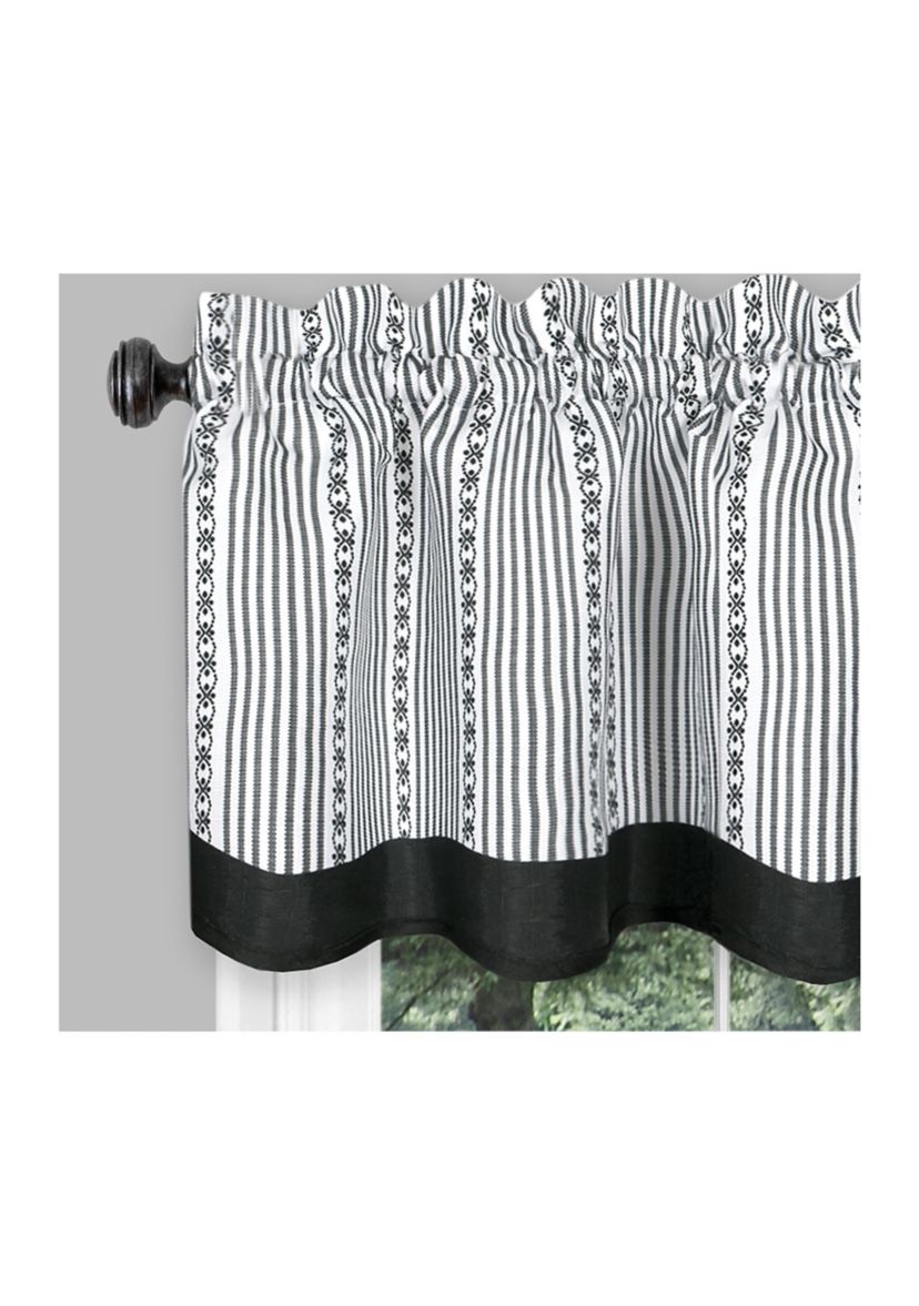 Westport Window Curtain Tier Pair and Valance Set