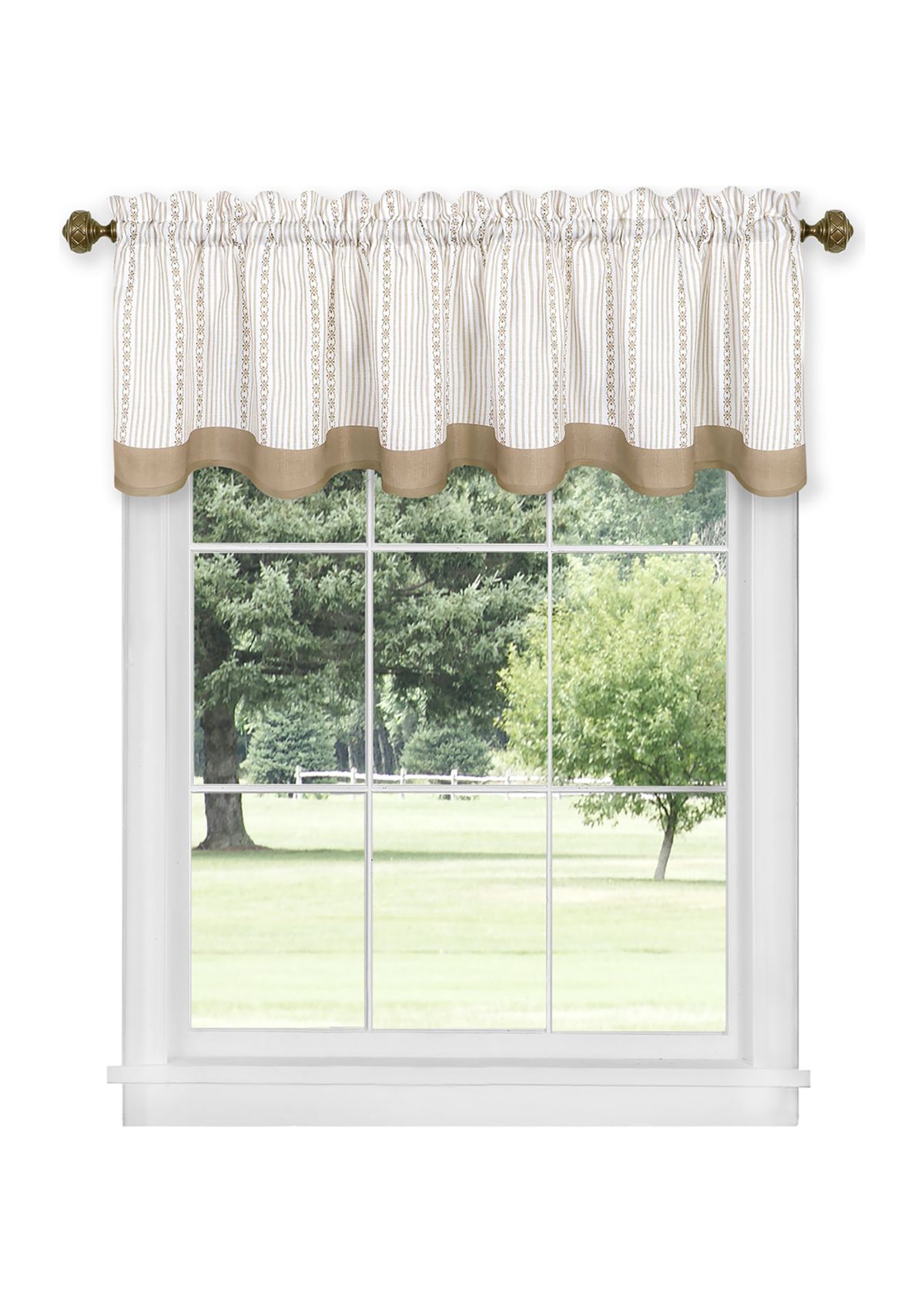 Westport Window Curtain Valance -