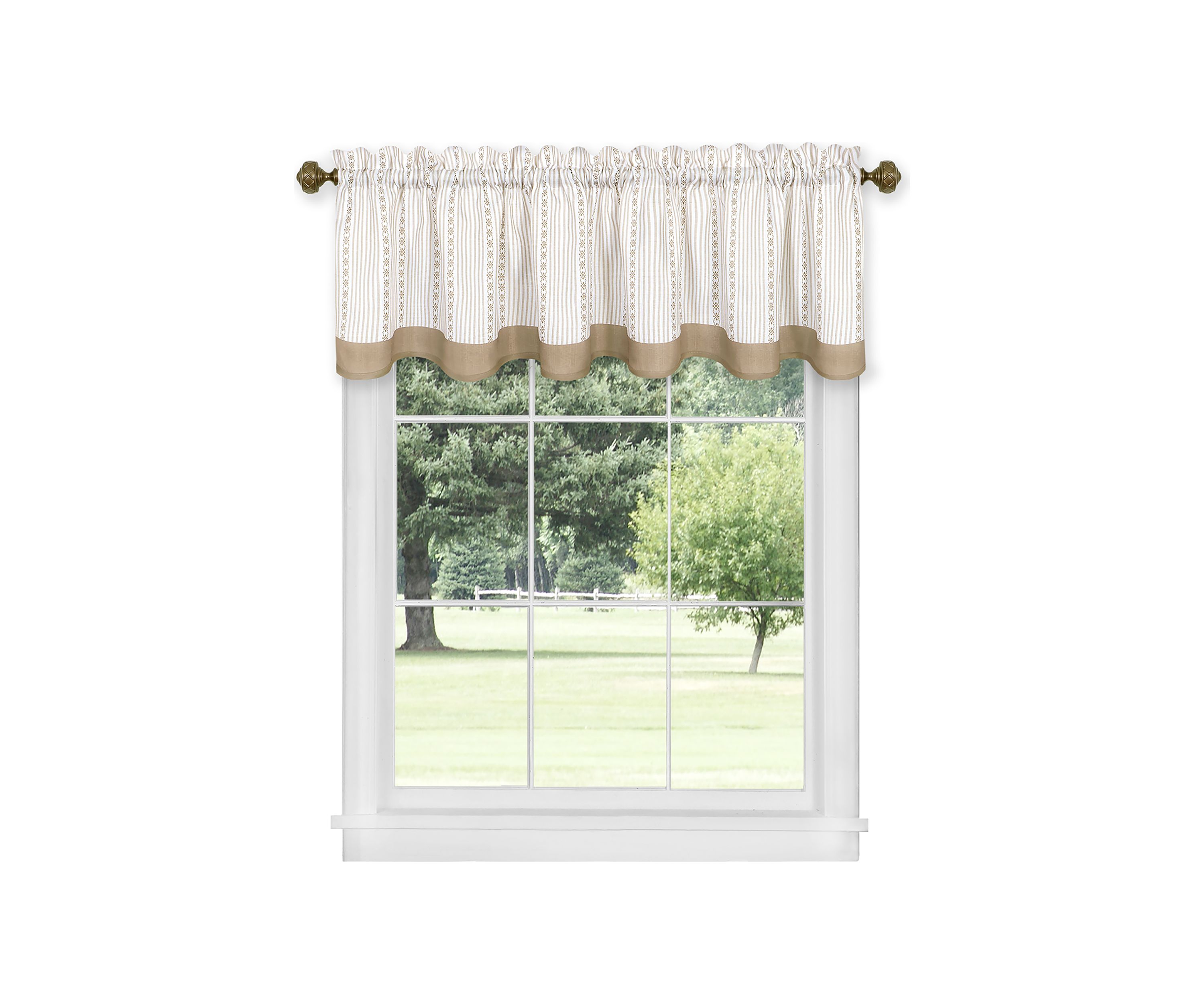 Westport Window Curtain Valance -
