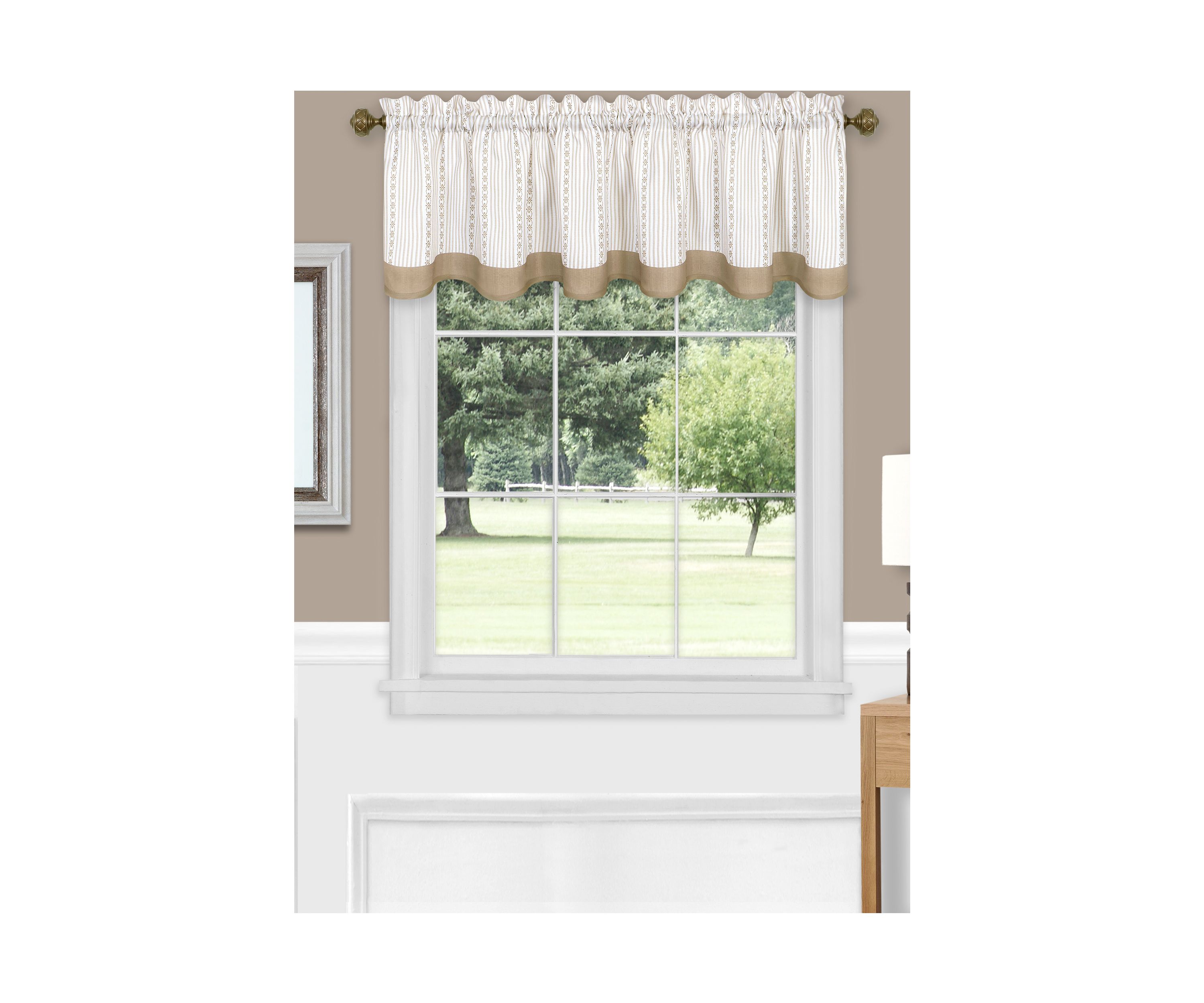 Westport Window Curtain Valance -