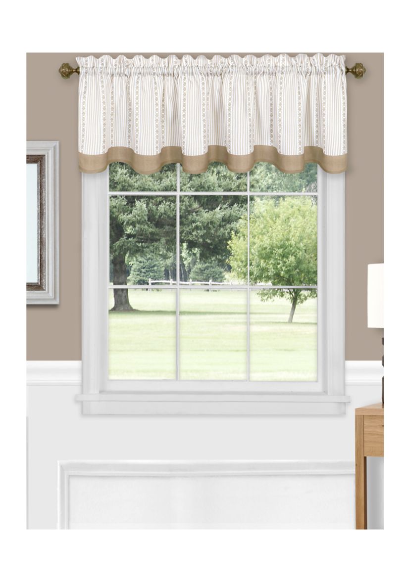 Westport Window Curtain Valance -