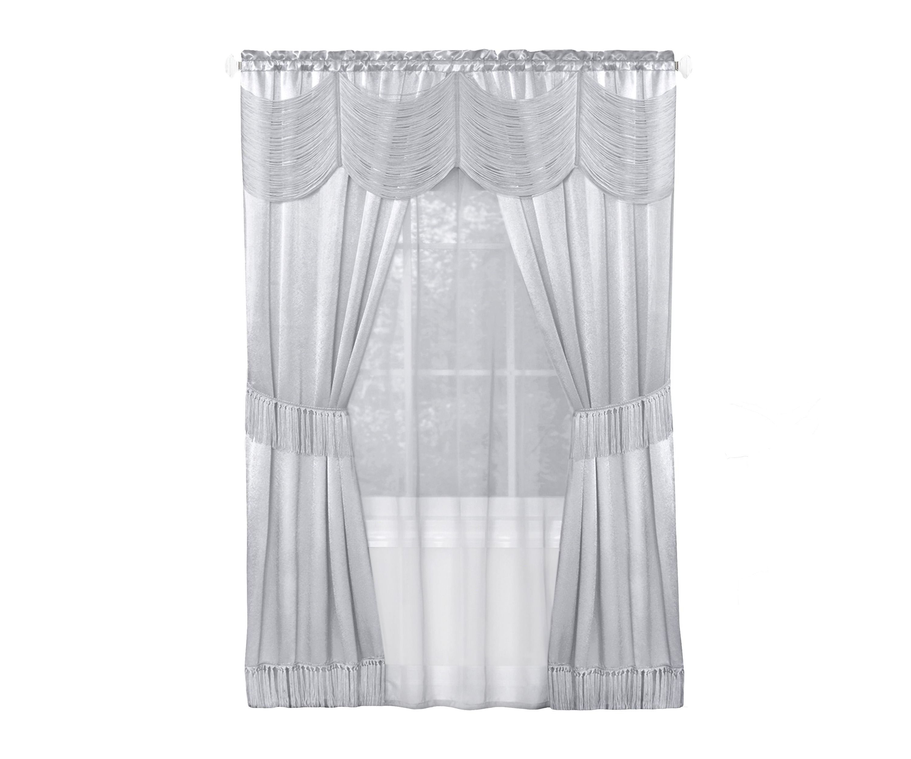 Halley 6 Piece Window Curtain Set