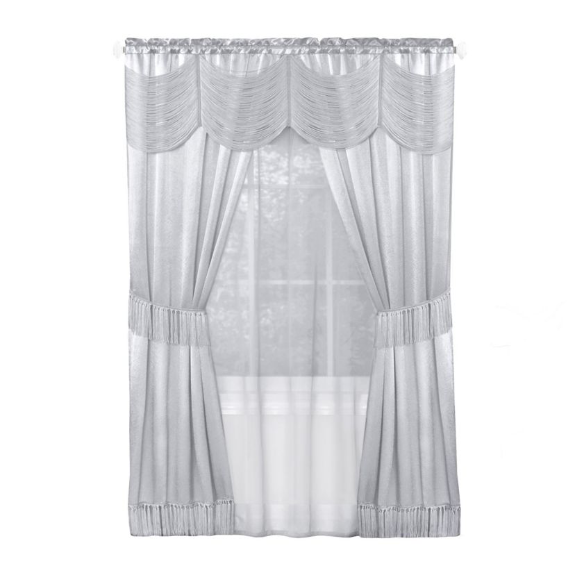 Halley 6 Piece Window Curtain Set