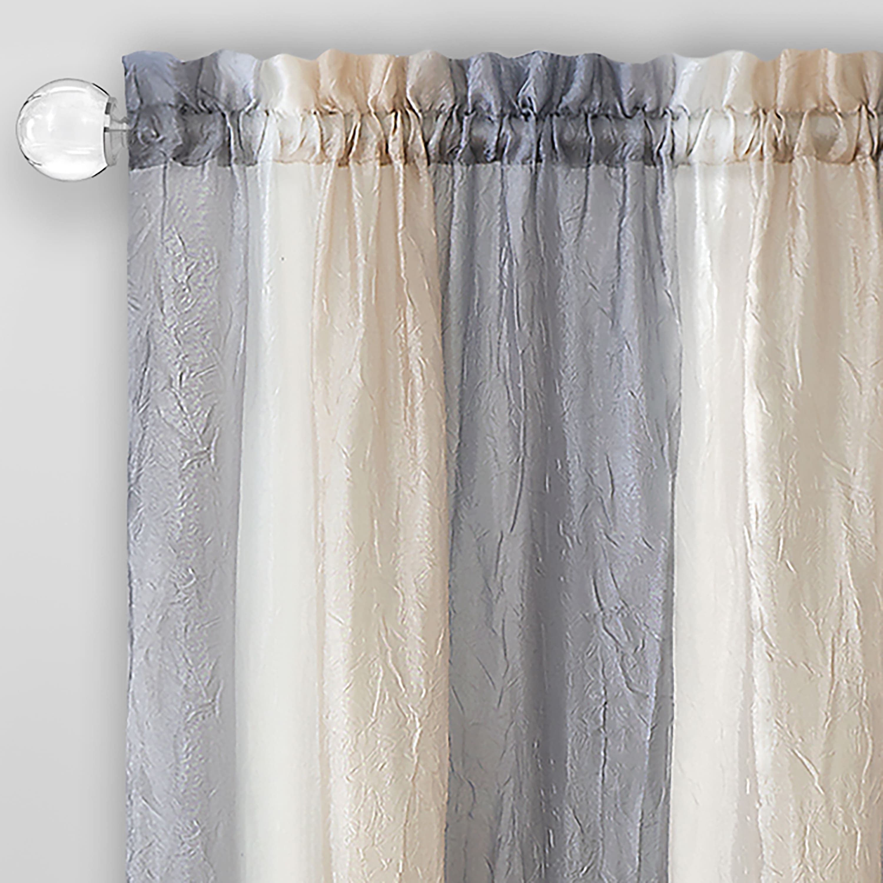 Ombre Window Curtain Panel