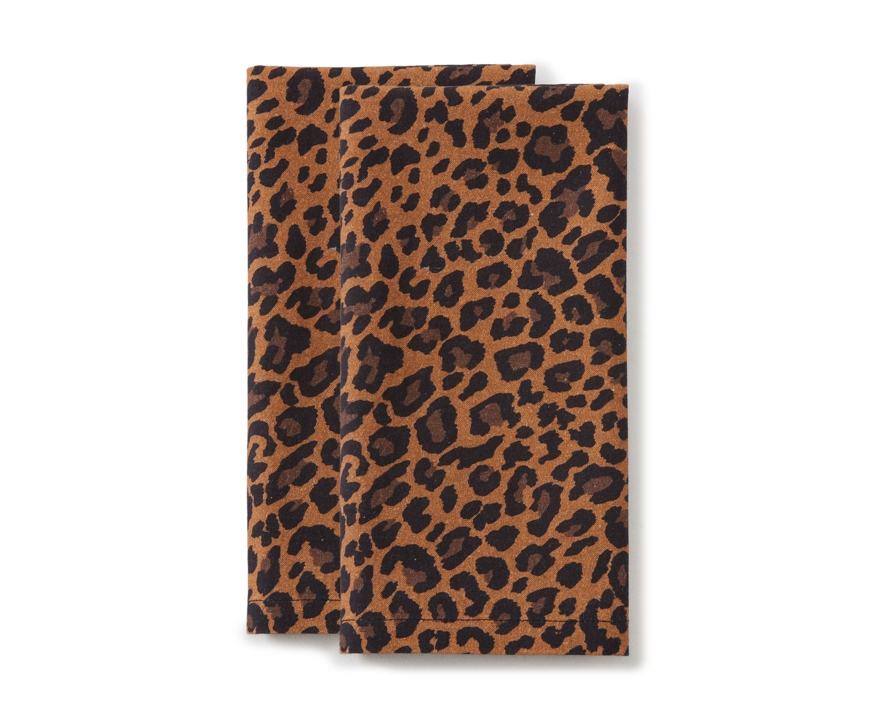 Leopard Napkins - Set of 2