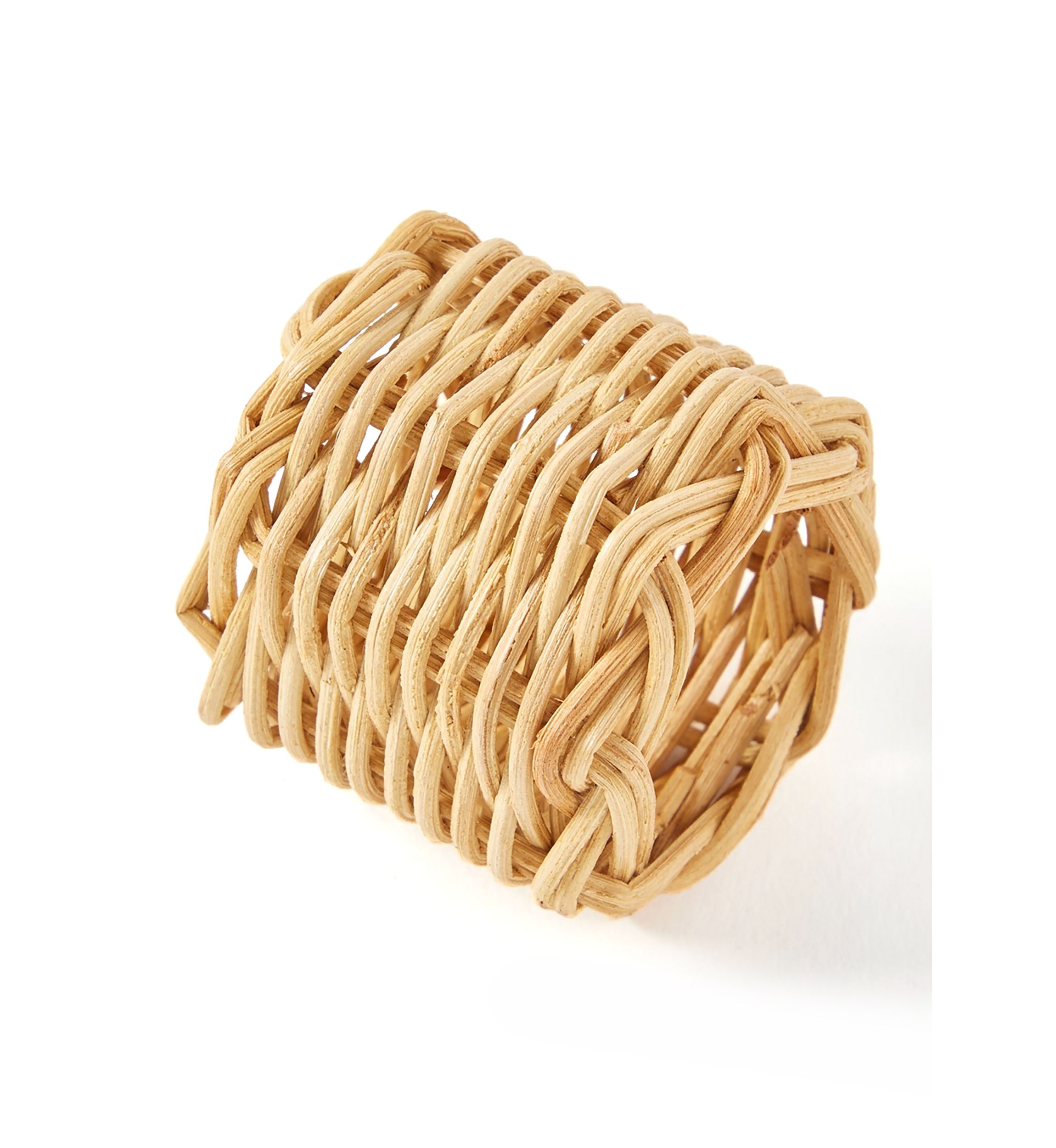 Rattan Napkin Rings - Set of 4