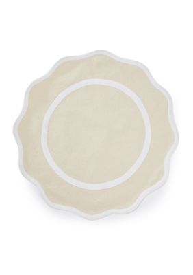 Scalloped Round Placemat