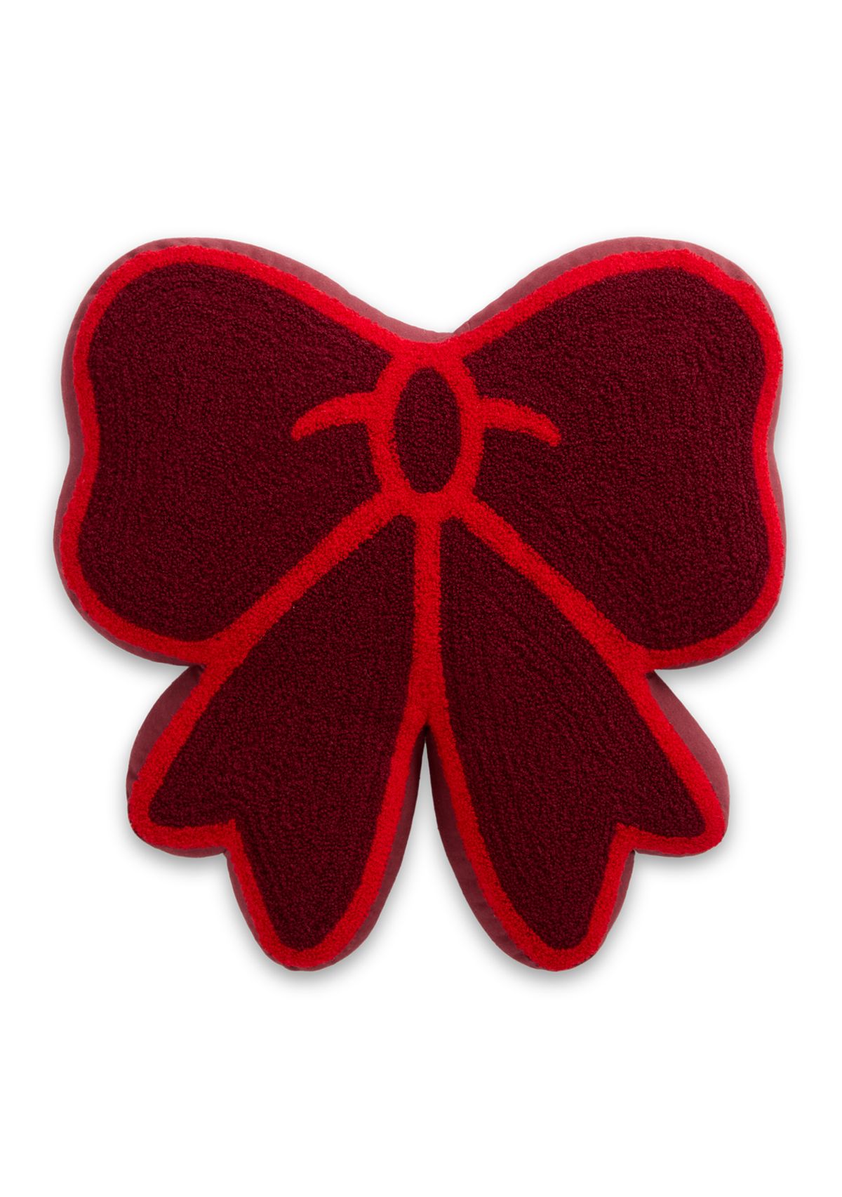 Red Bow Pillow