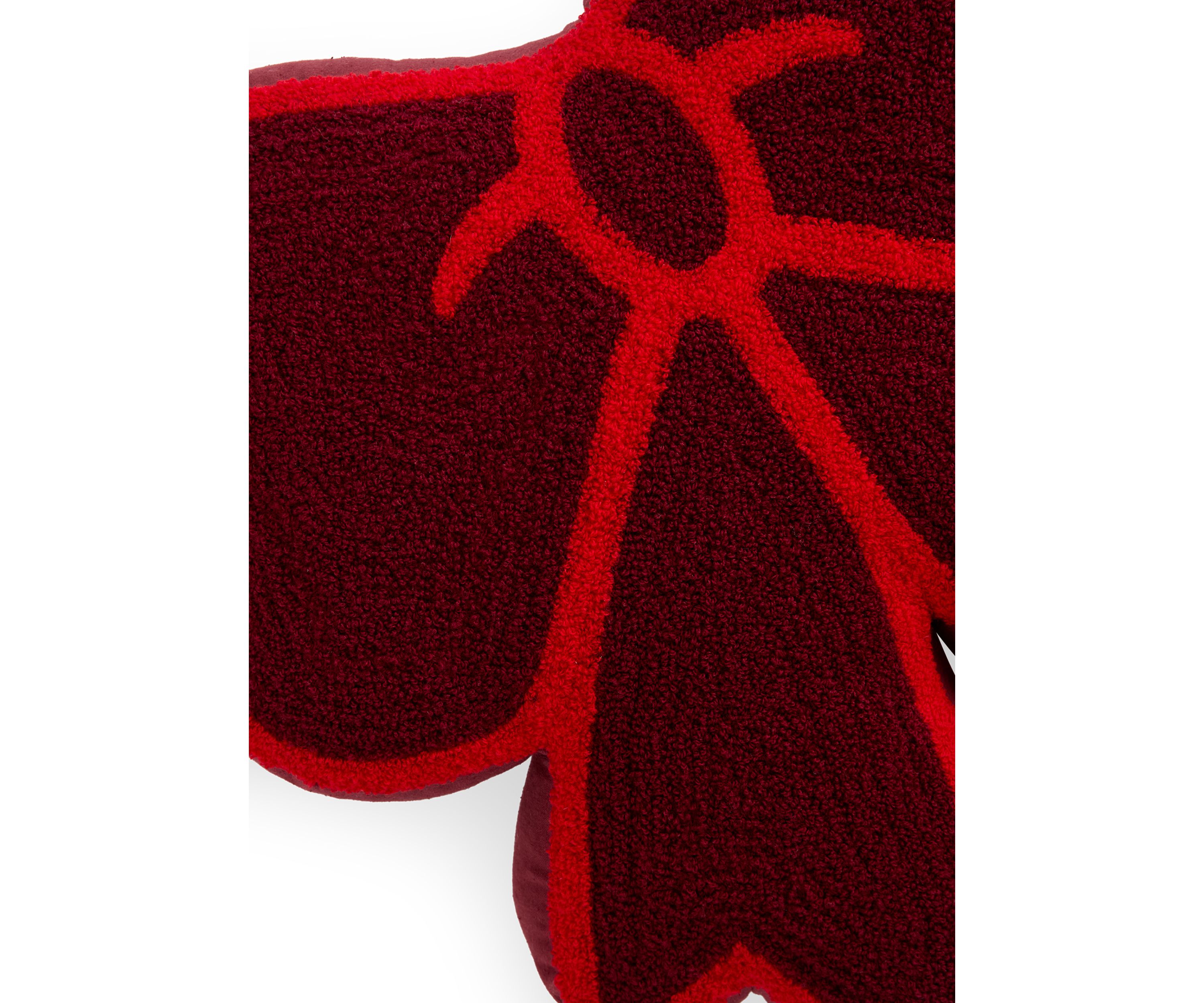 Red Bow Pillow