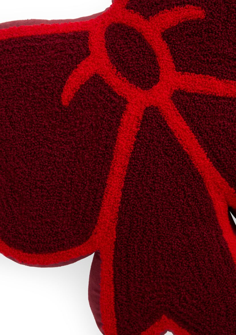 Red Bow Pillow