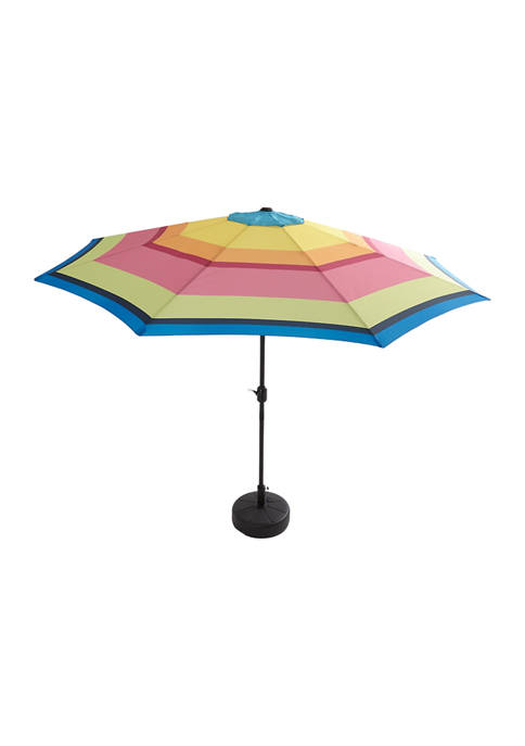 Crown & Ivy™ Striped Beach Umbrella