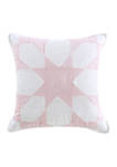 Flower Patch Pink Decorative Pillow