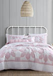 Flower Patch Pink Decorative Pillow