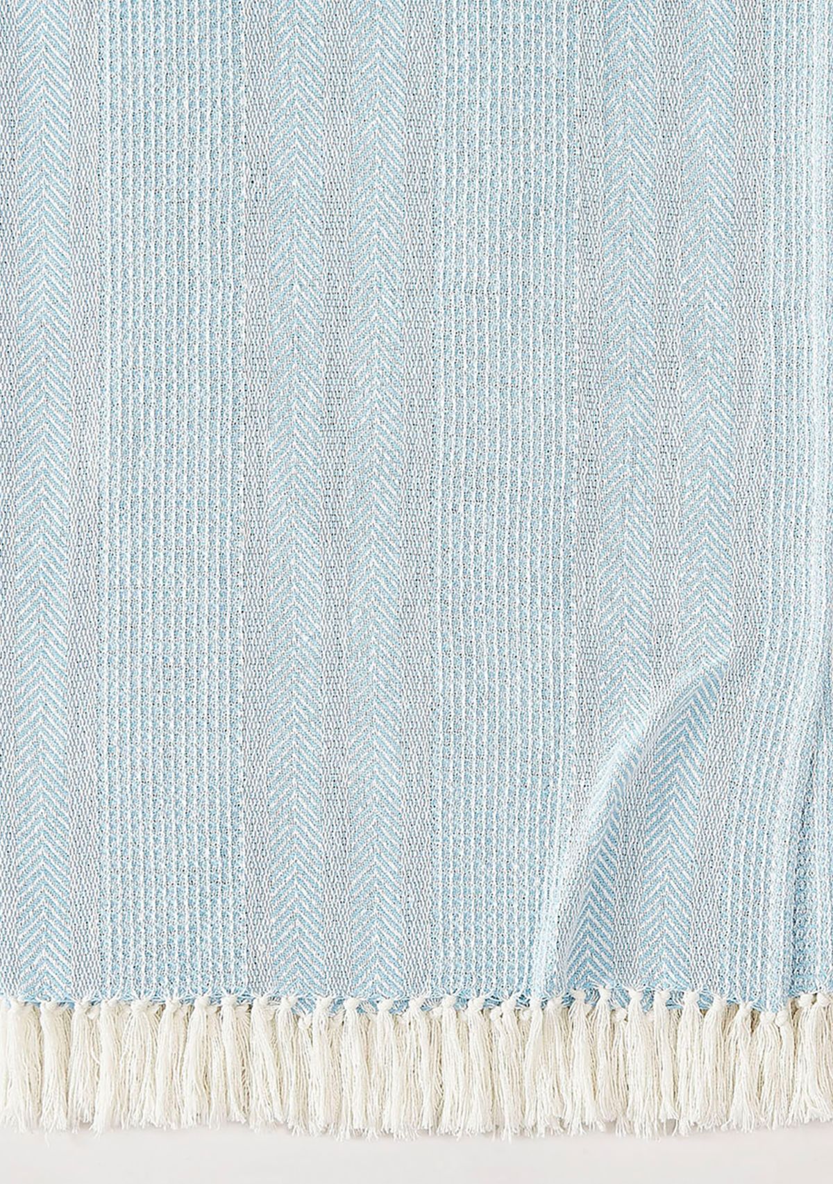 Variegated Woven Throw Blanket