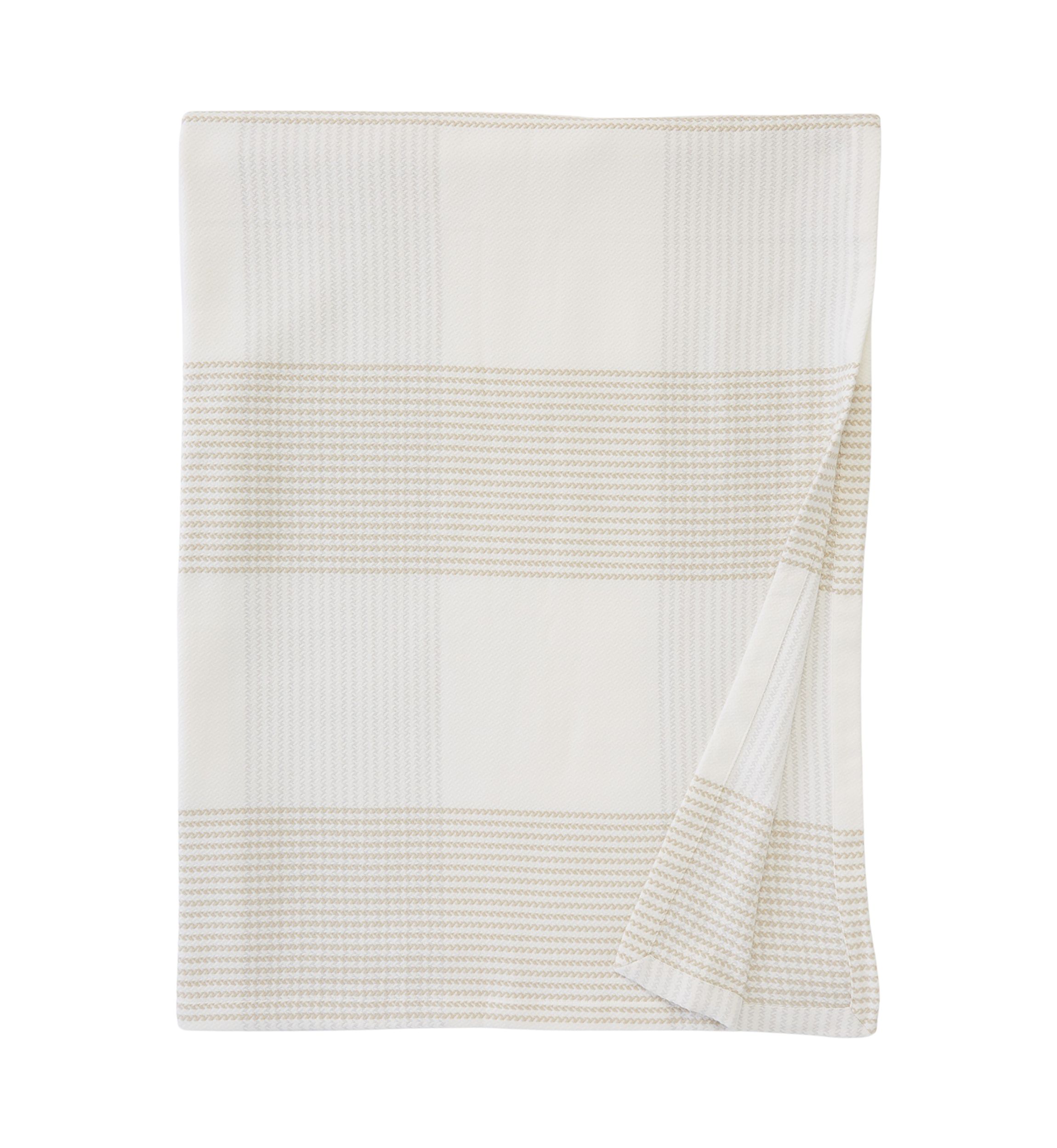 Neutral Striped Blanket