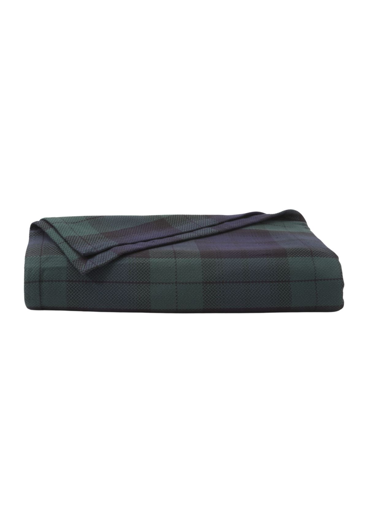 Luxury Cotton Plaid Blanket