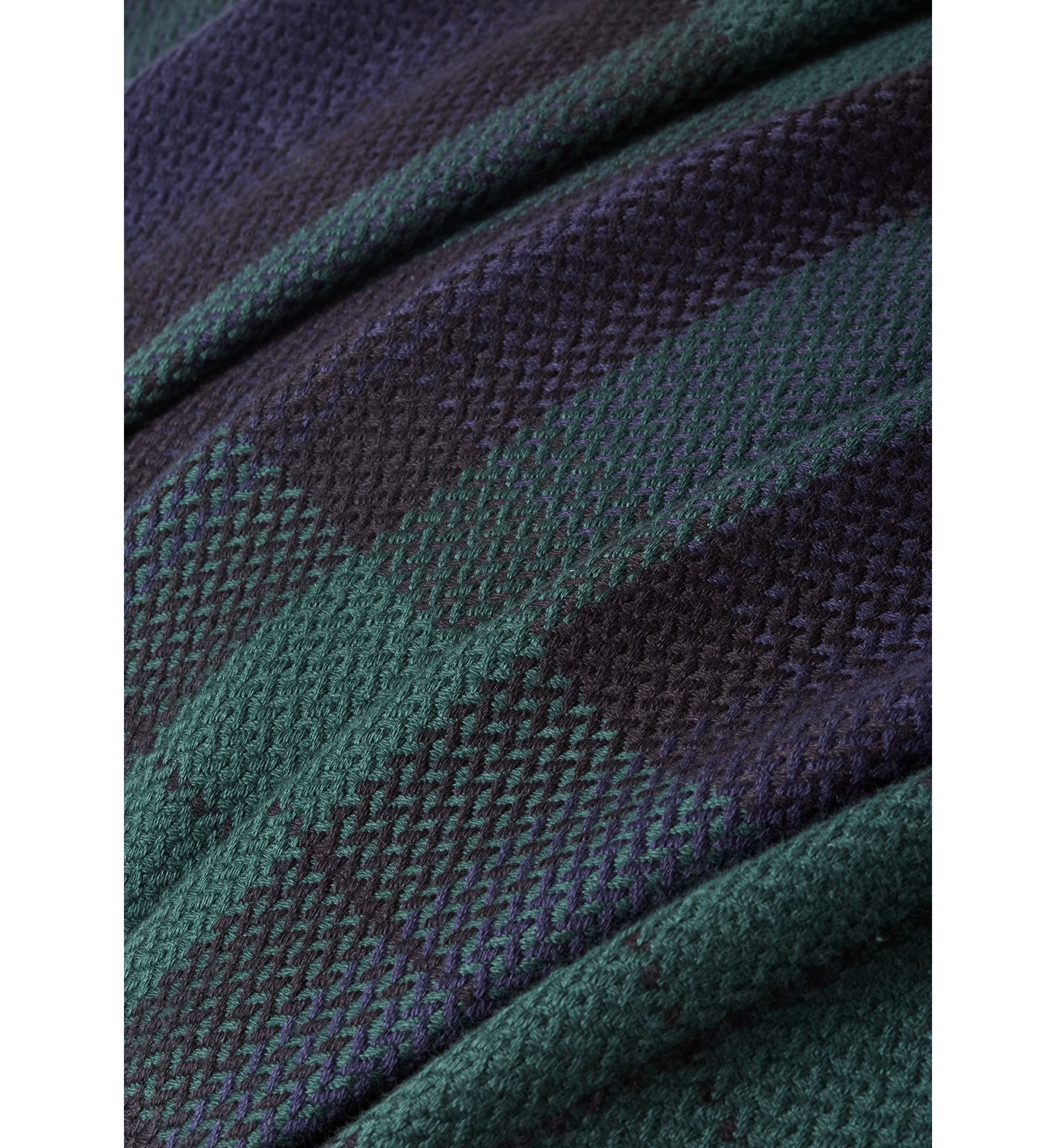Luxury Cotton Plaid Blanket