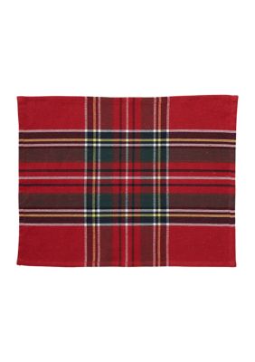 Red Plaid Holiday Placemat