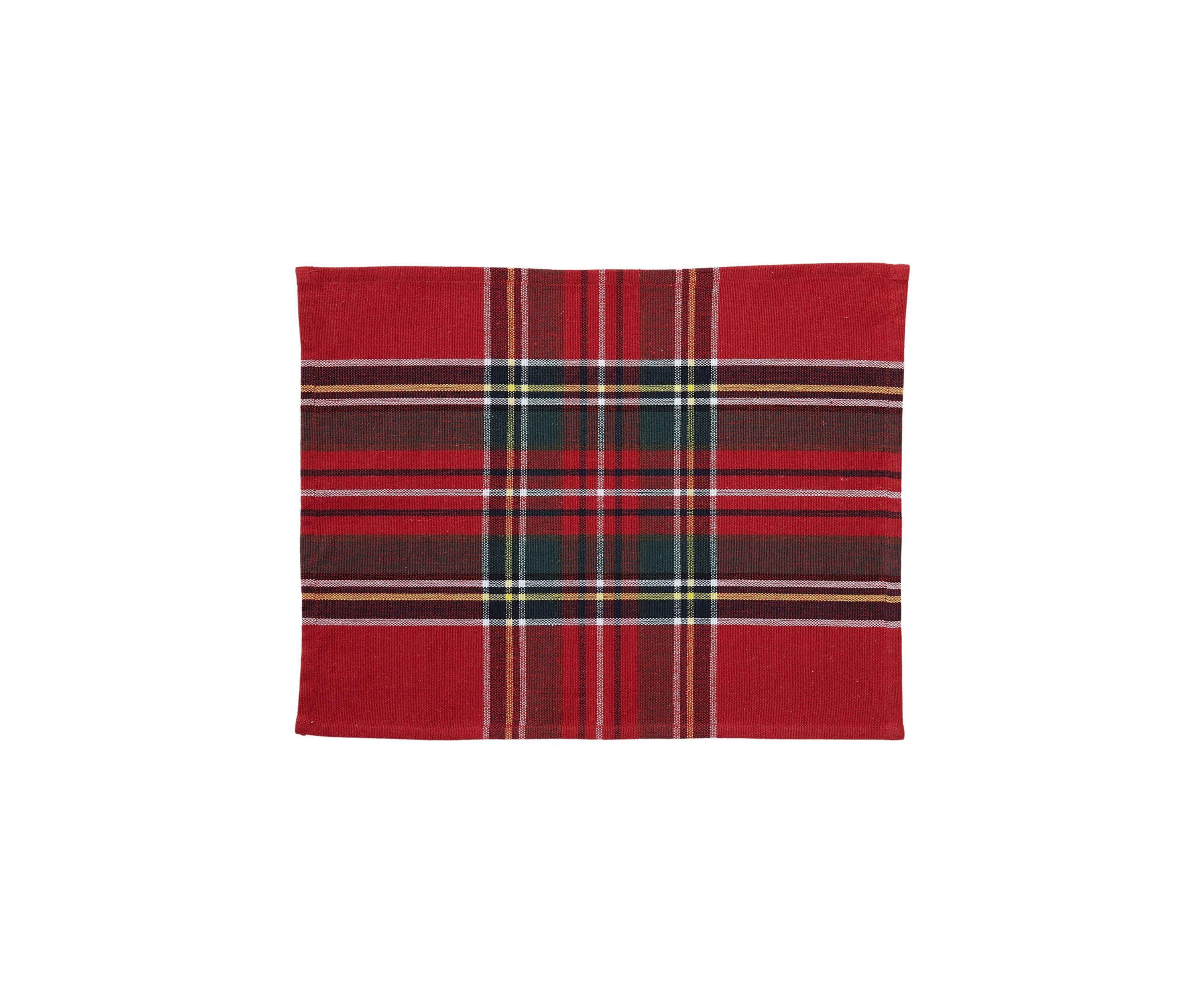 Red Plaid Holiday Placemat