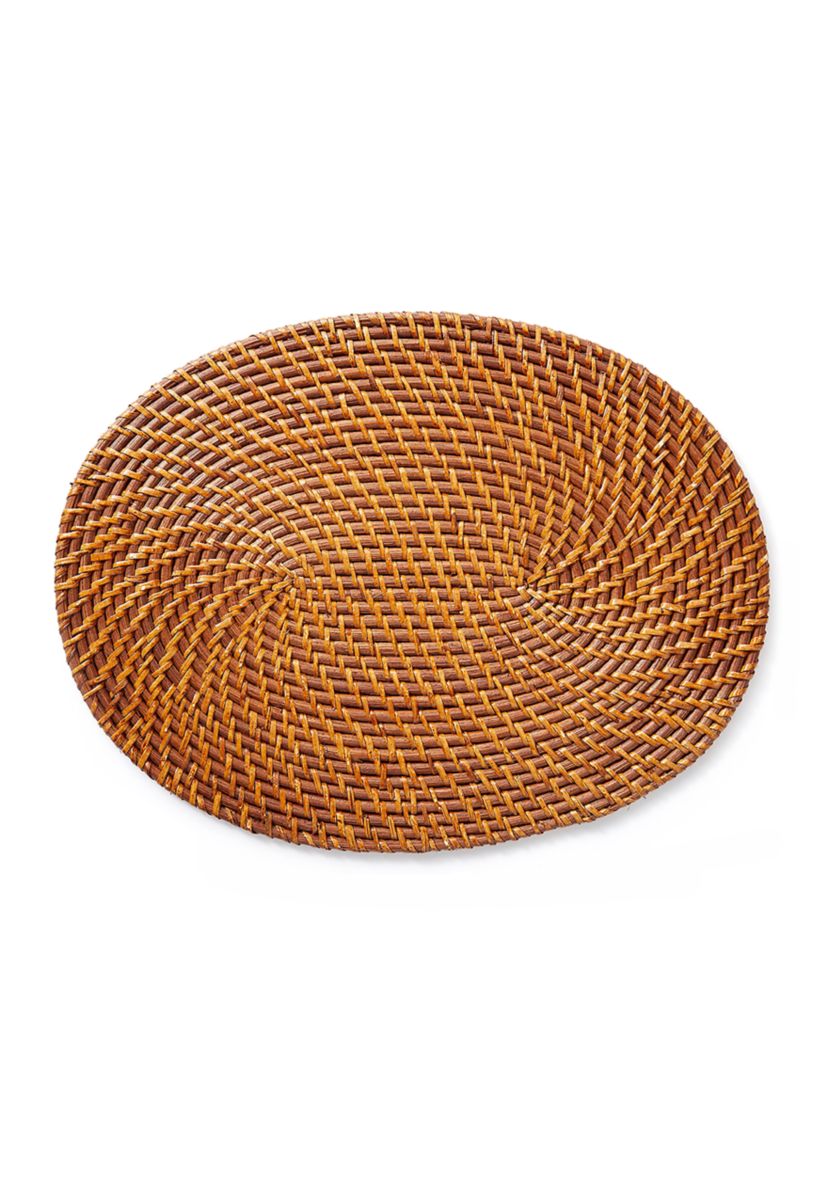 Dark Rattan Placemat 