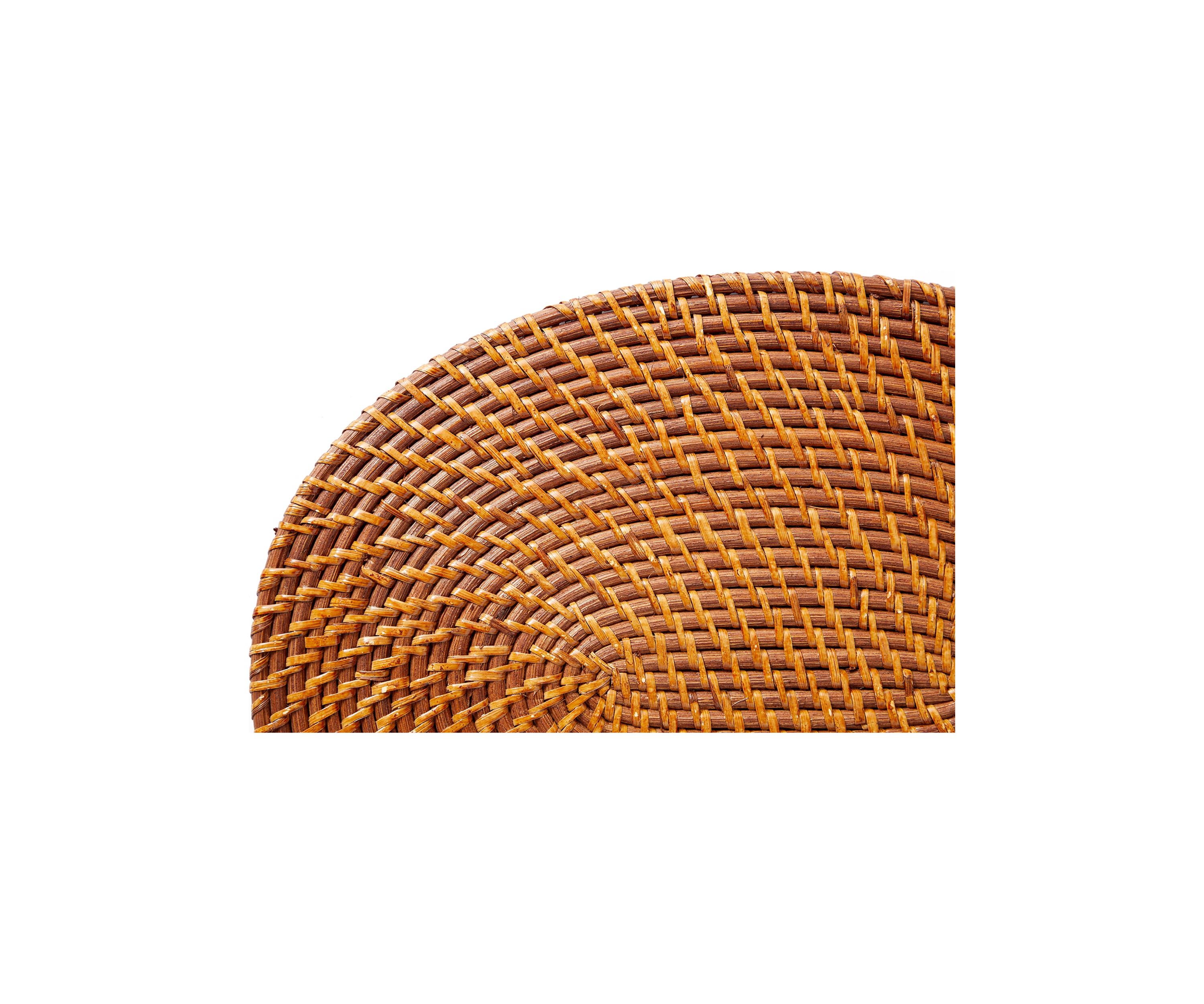 Dark Rattan Placemat 