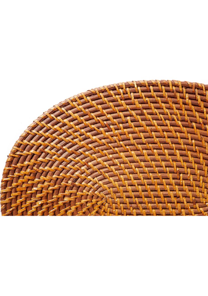 Dark Rattan Placemat 