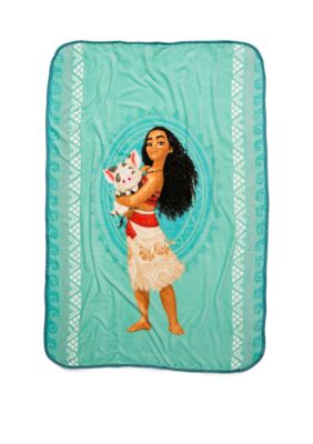 Amazon.com: Disney Moana 'The Wave' Plush 46" x 60" Throw ...