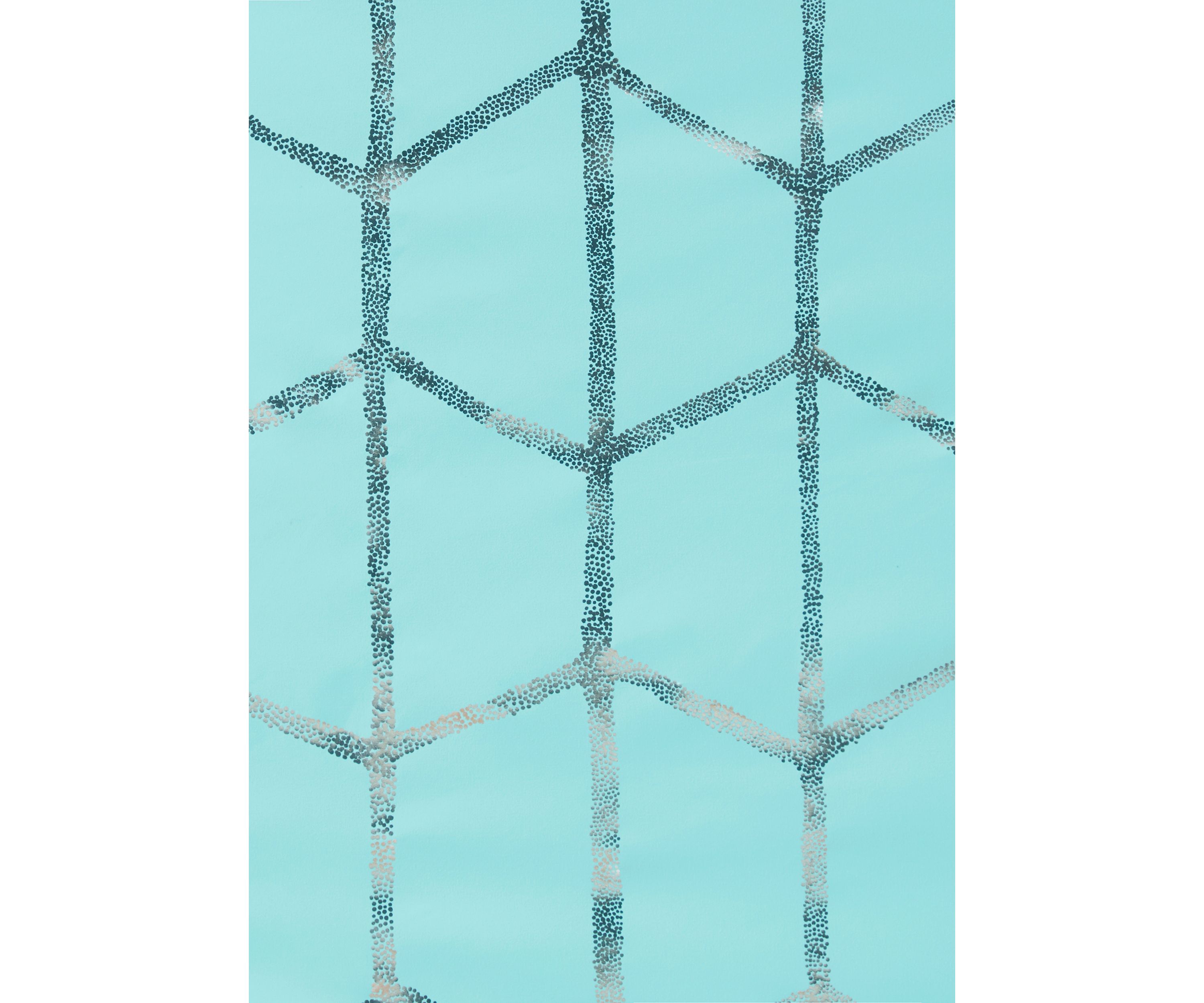 Raina Total Blackout Metallic Print Grommet Top Curtain Panel