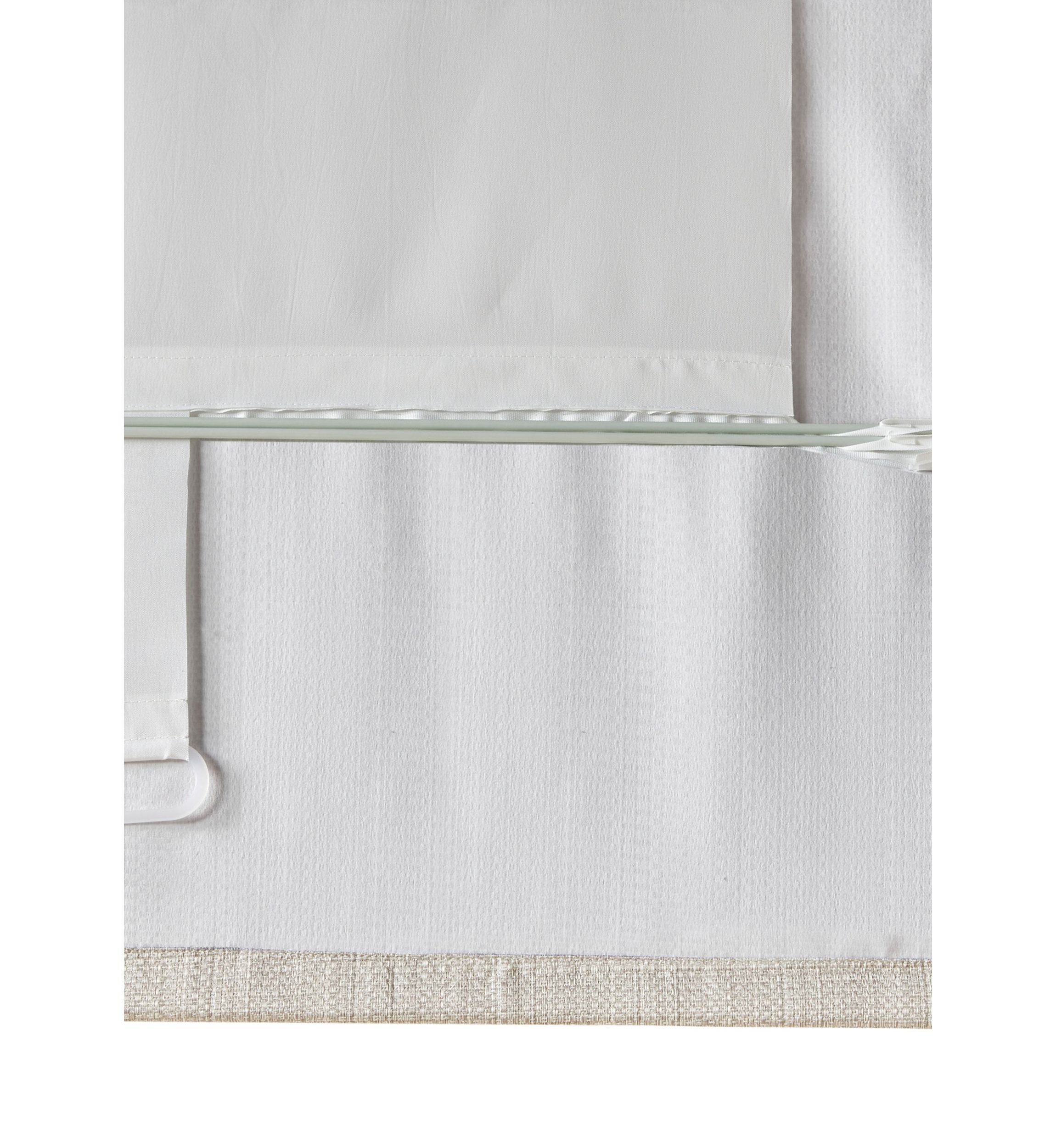 Galen Basketweave Room Darkening Cordless Roman Shade