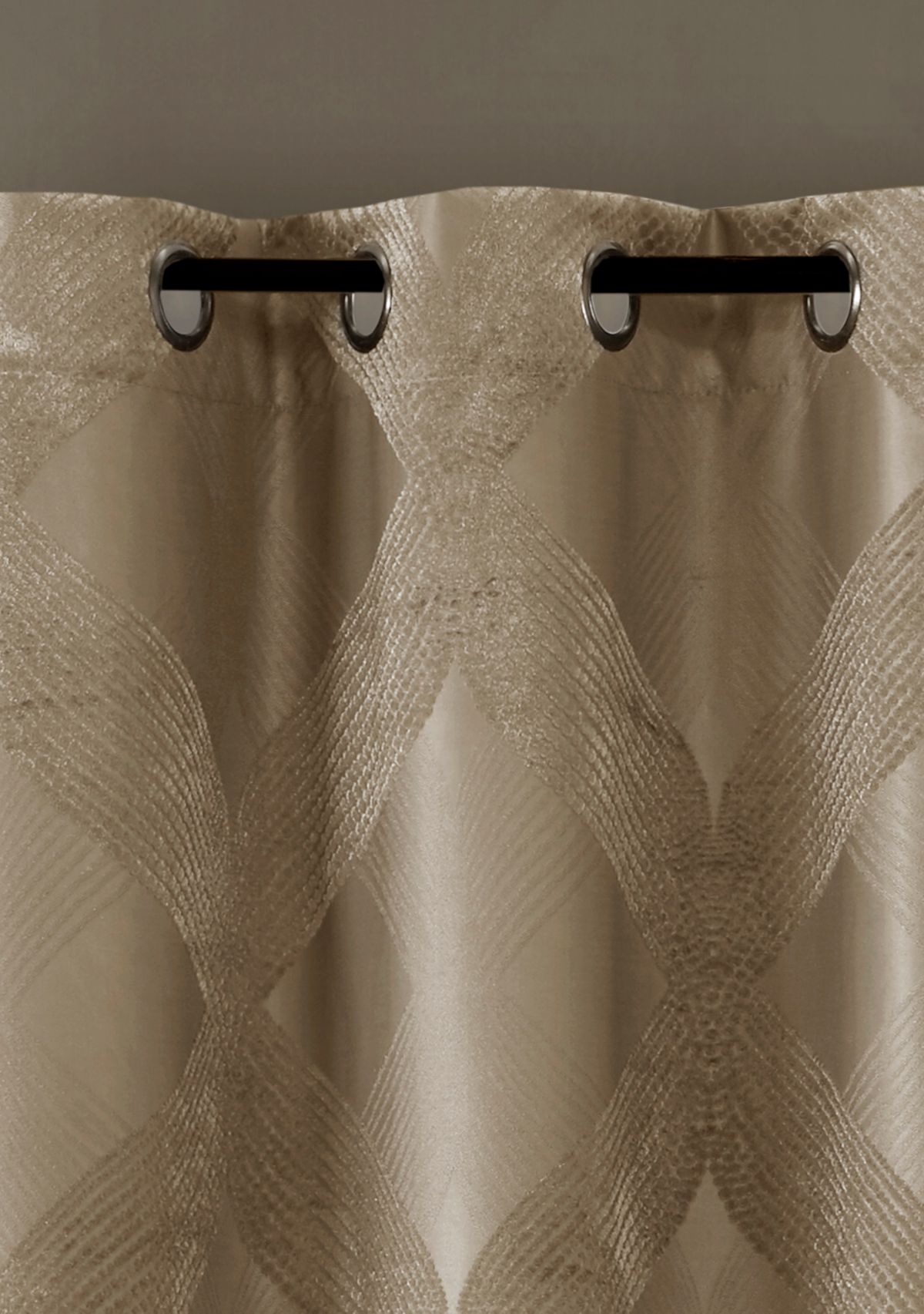 Bentley Ogee Knitted Jacquard Total Blackout Panel