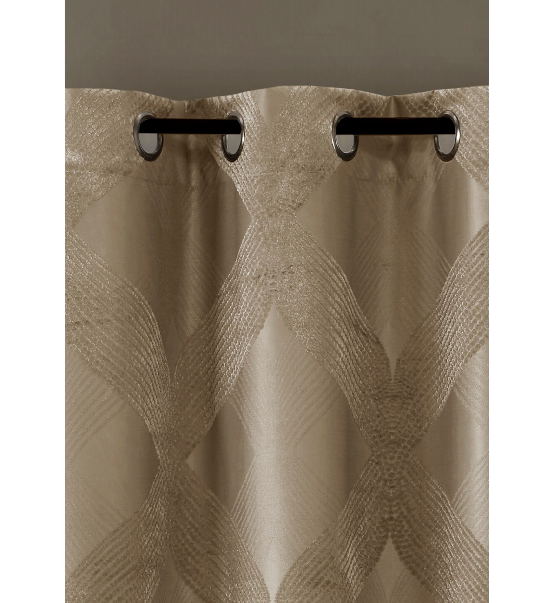 Bentley Ogee Knitted Jacquard Total Blackout Panel