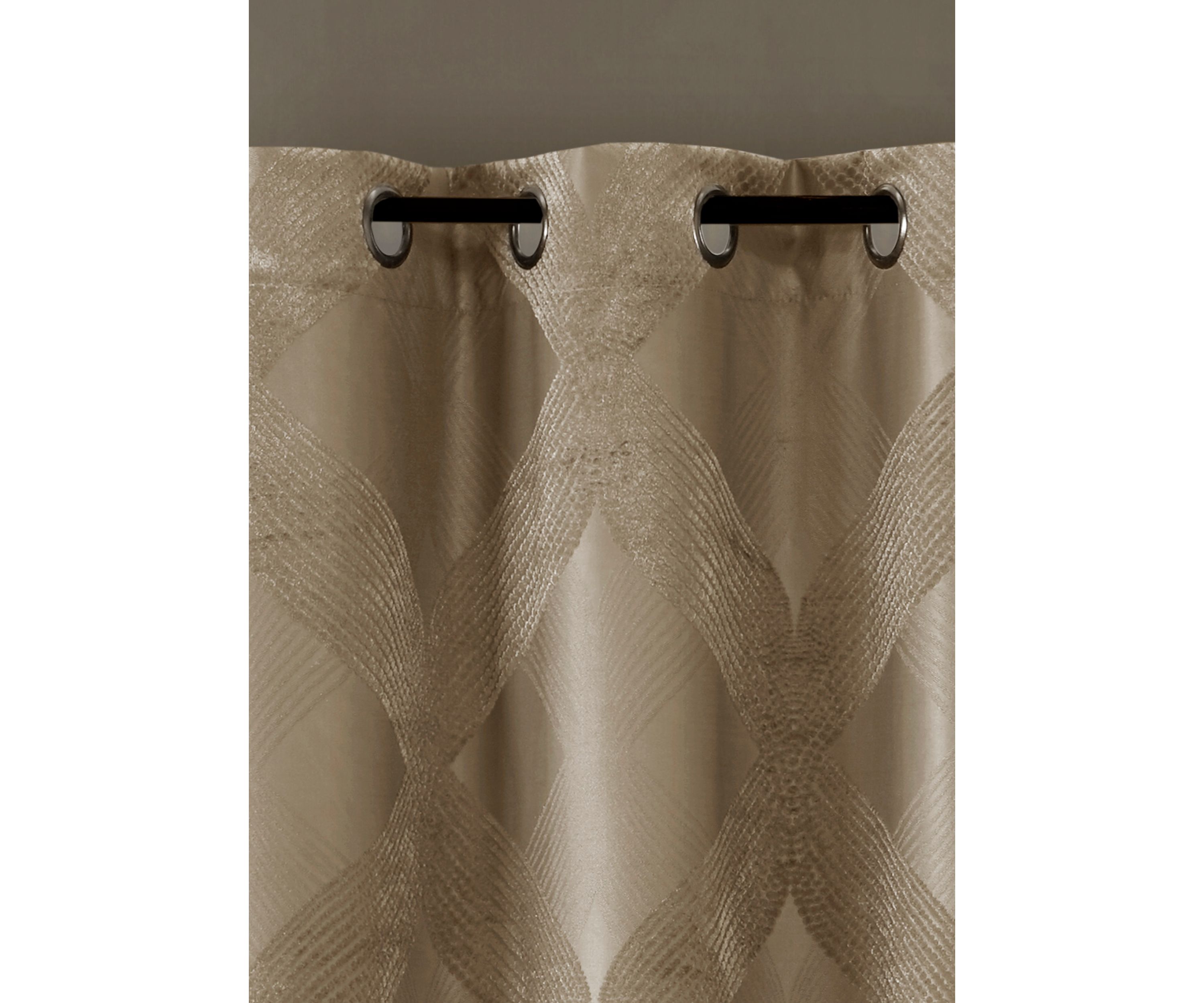 Bentley Ogee Knitted Jacquard Total Blackout Panel