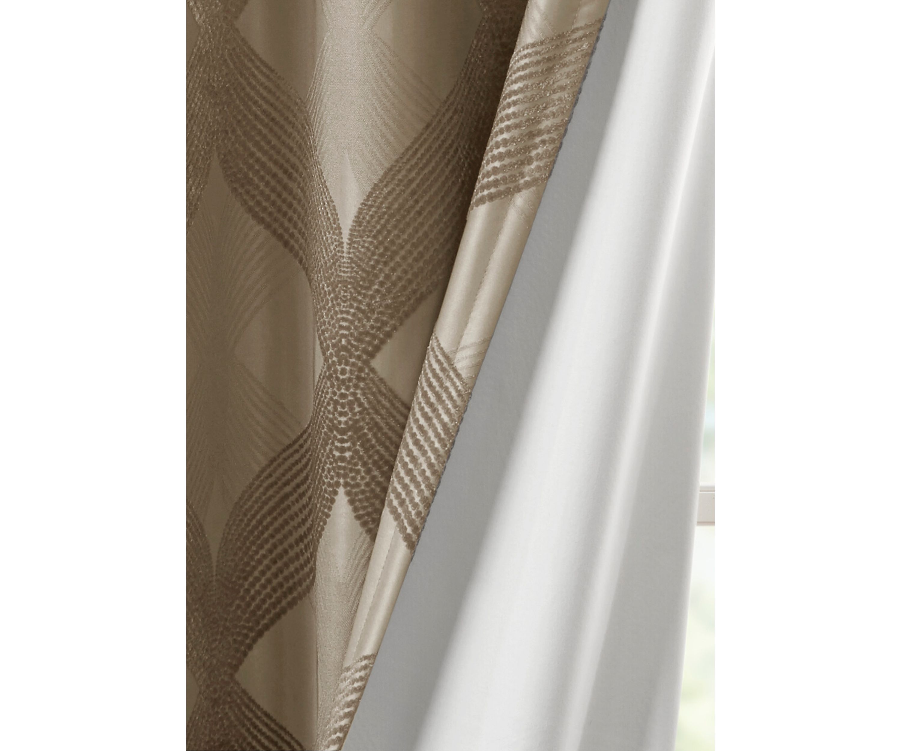 Bentley Ogee Knitted Jacquard Total Blackout Panel