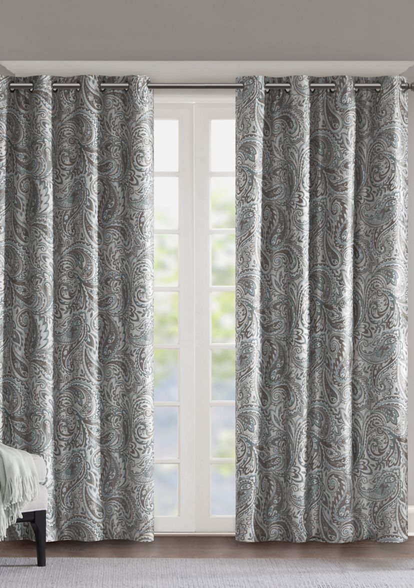 Jenelle Paisley Printed Total Blackout Window Panel