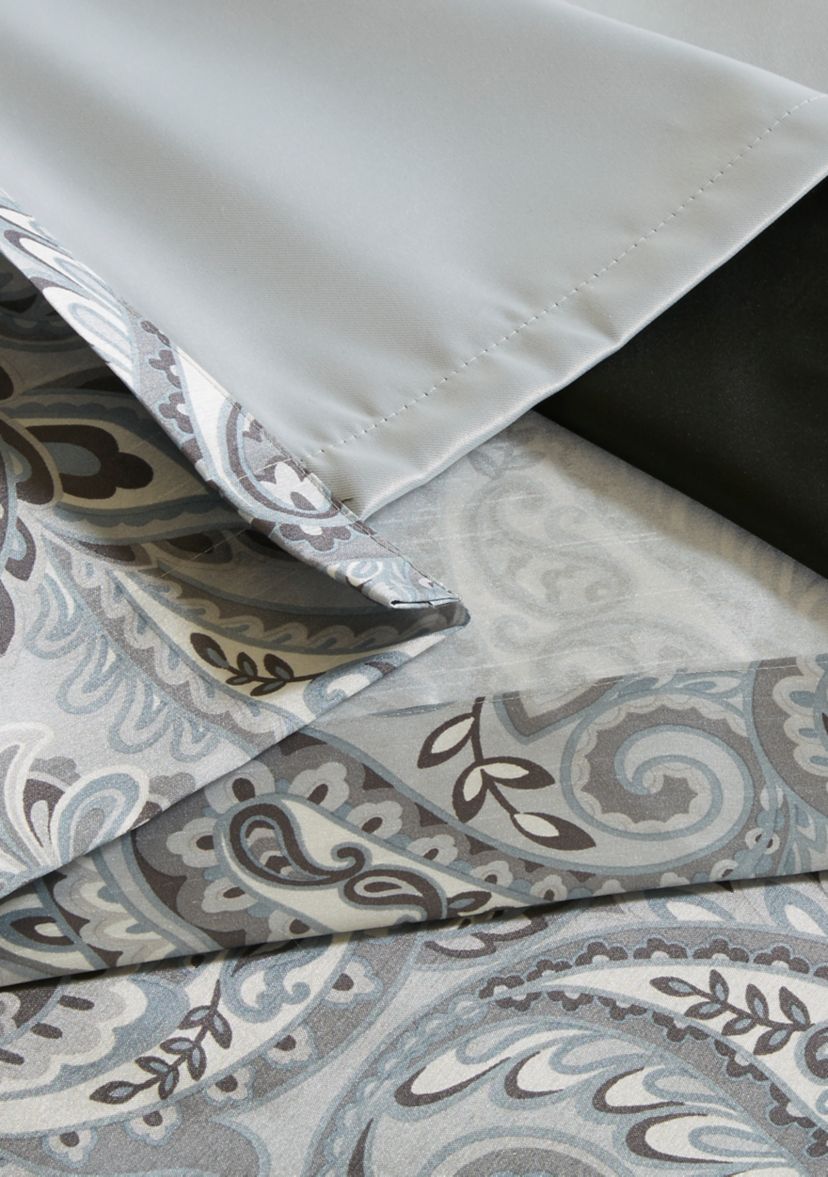 Jenelle Paisley Printed Total Blackout Window Panel
