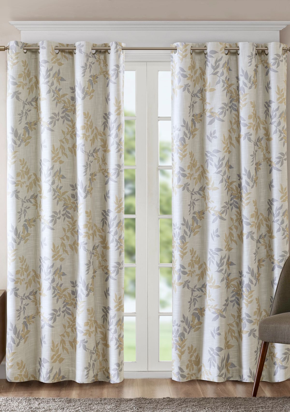 Julie Printed Botanical Blackout Panel