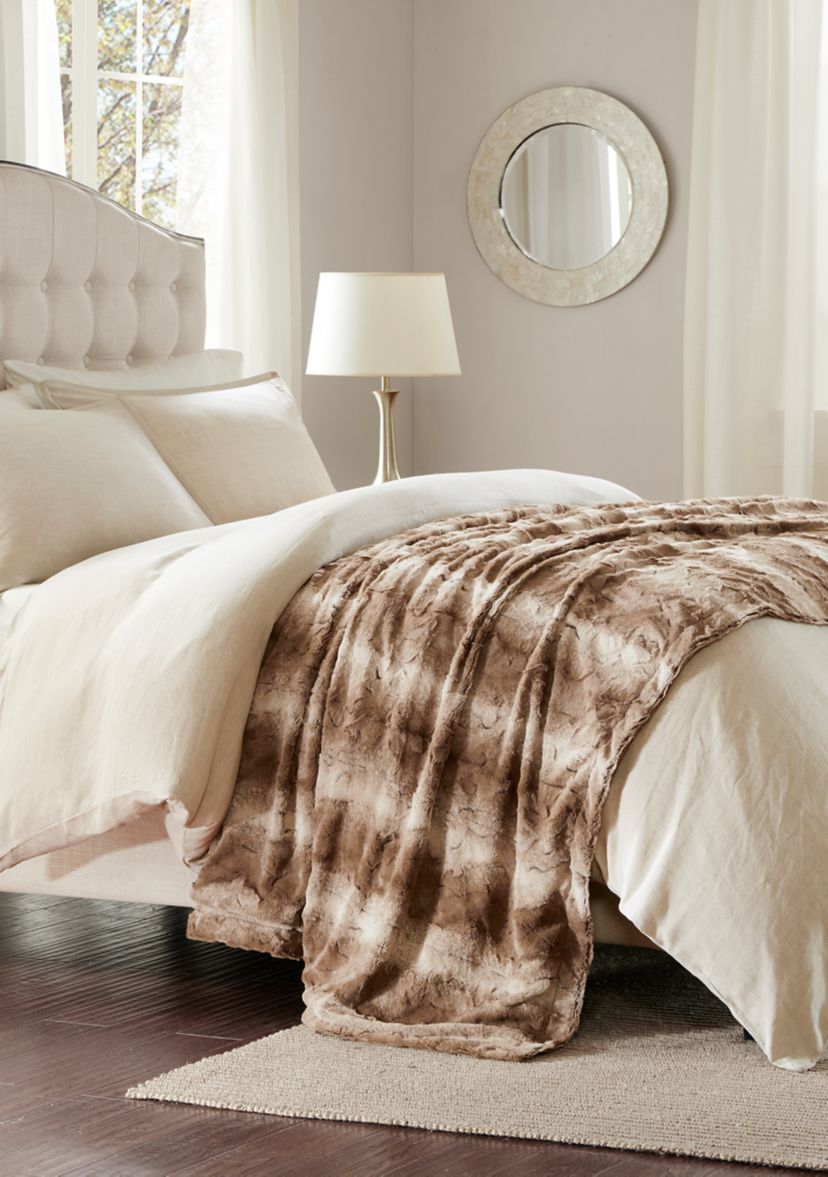 Zuri Oversized Faux Fur Throw