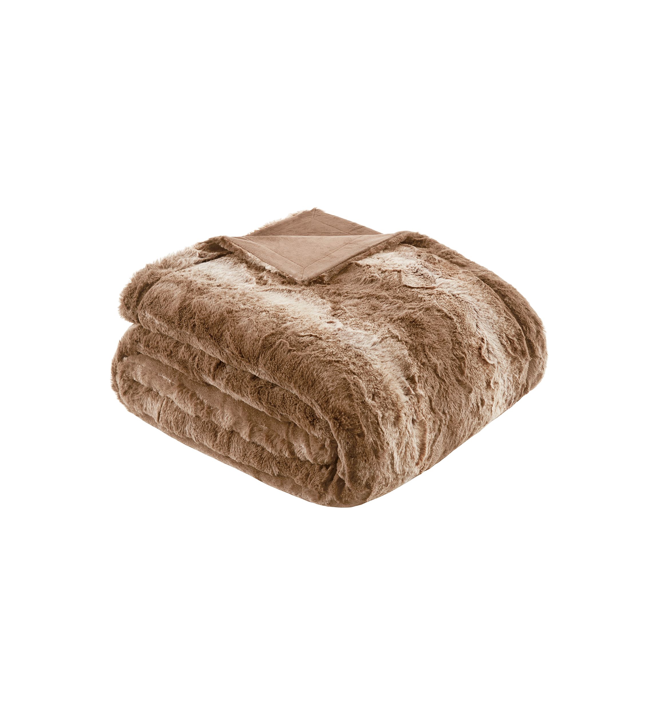 Zuri Oversized Faux Fur Throw