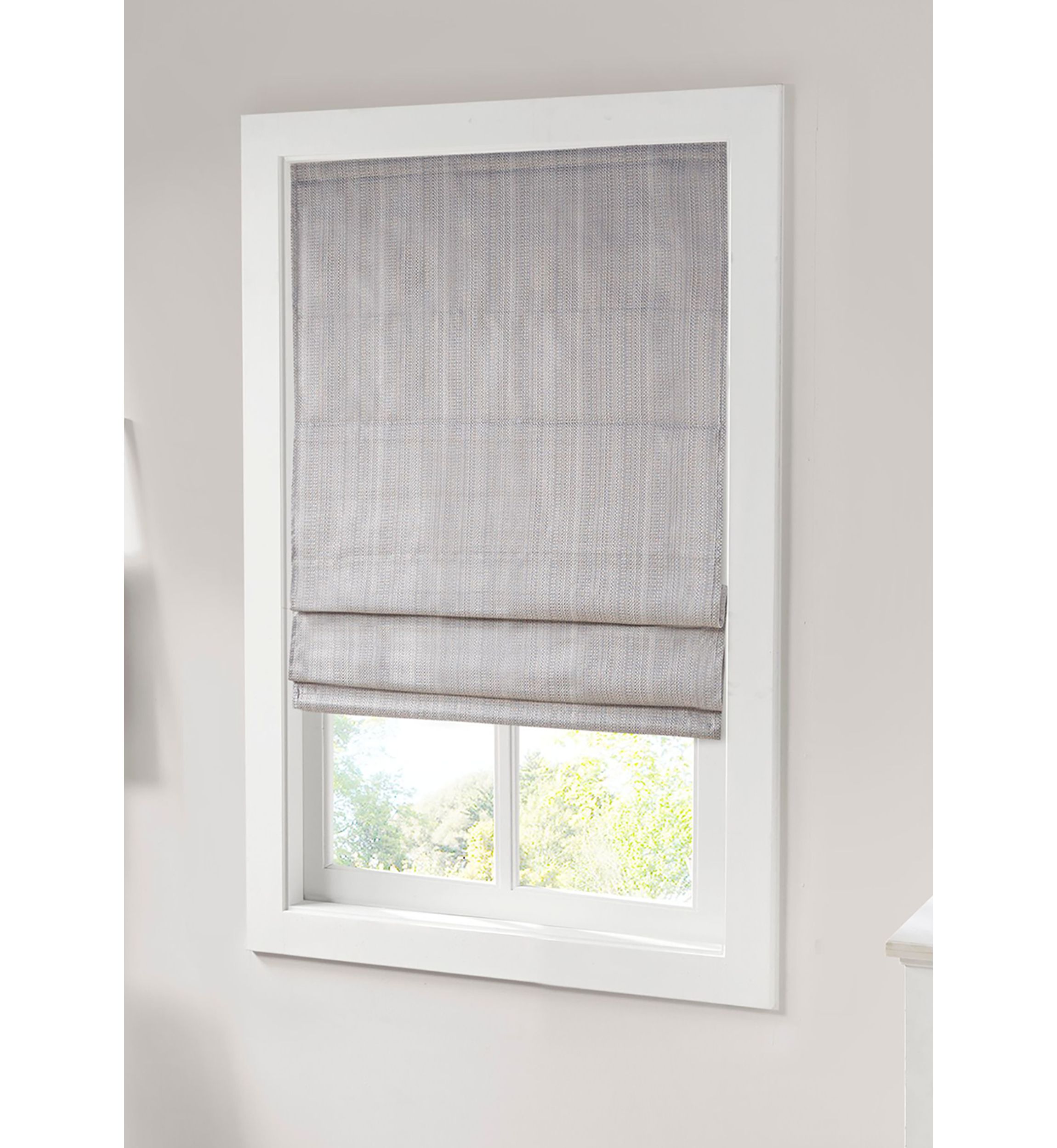 Galen Basketweave Room Darkening Cordless Roman Shade
