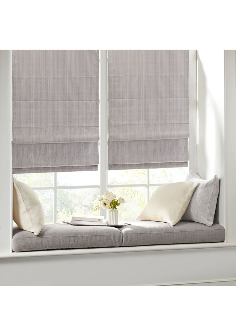 Galen Basketweave Room Darkening Cordless Roman Shade