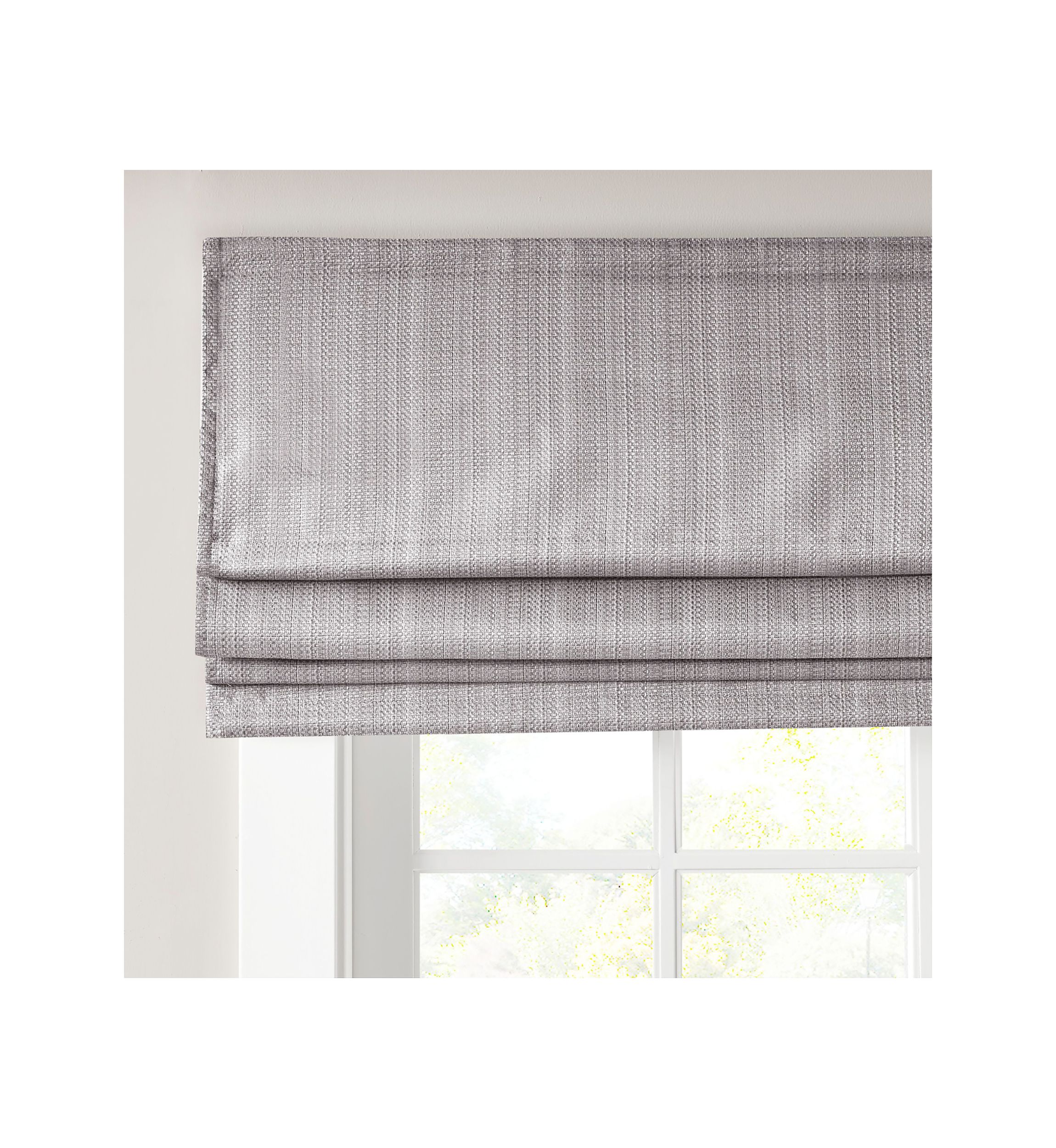 Galen Basketweave Room Darkening Cordless Roman Shade